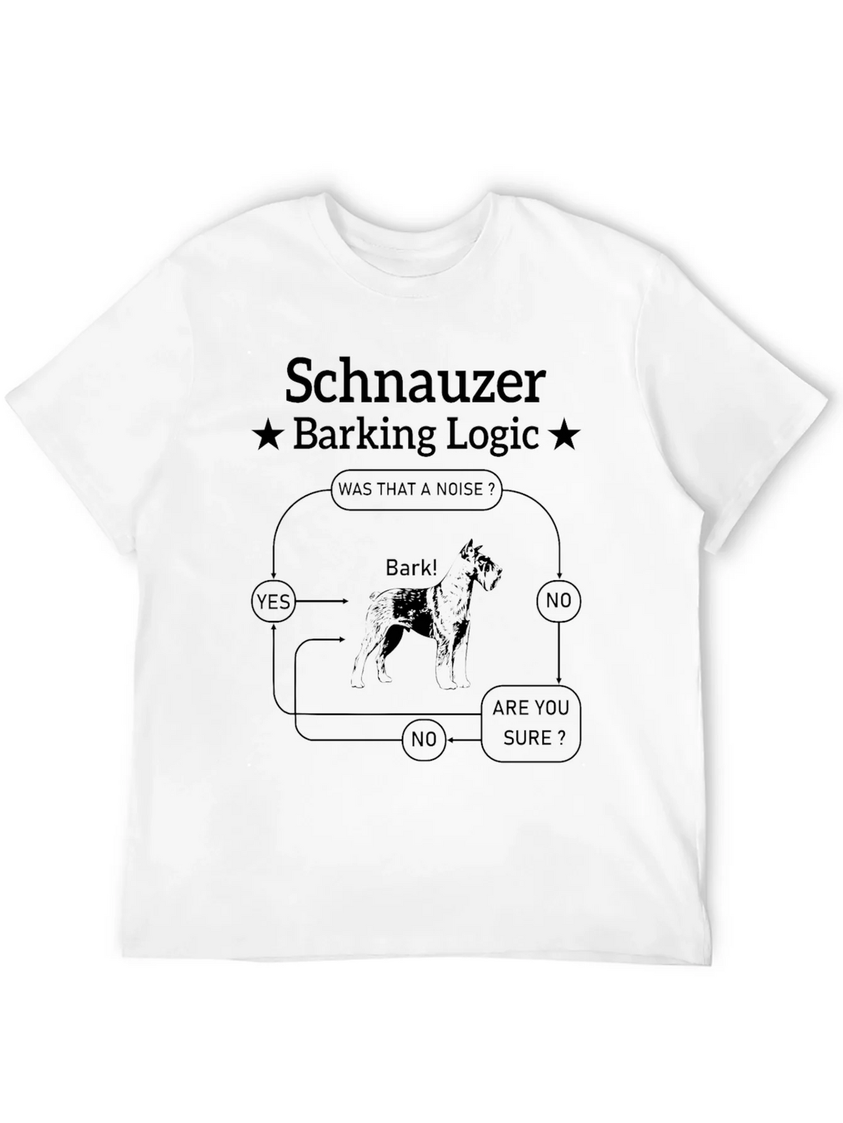 Schnauzer Barking Logic T-Shirt product image 11