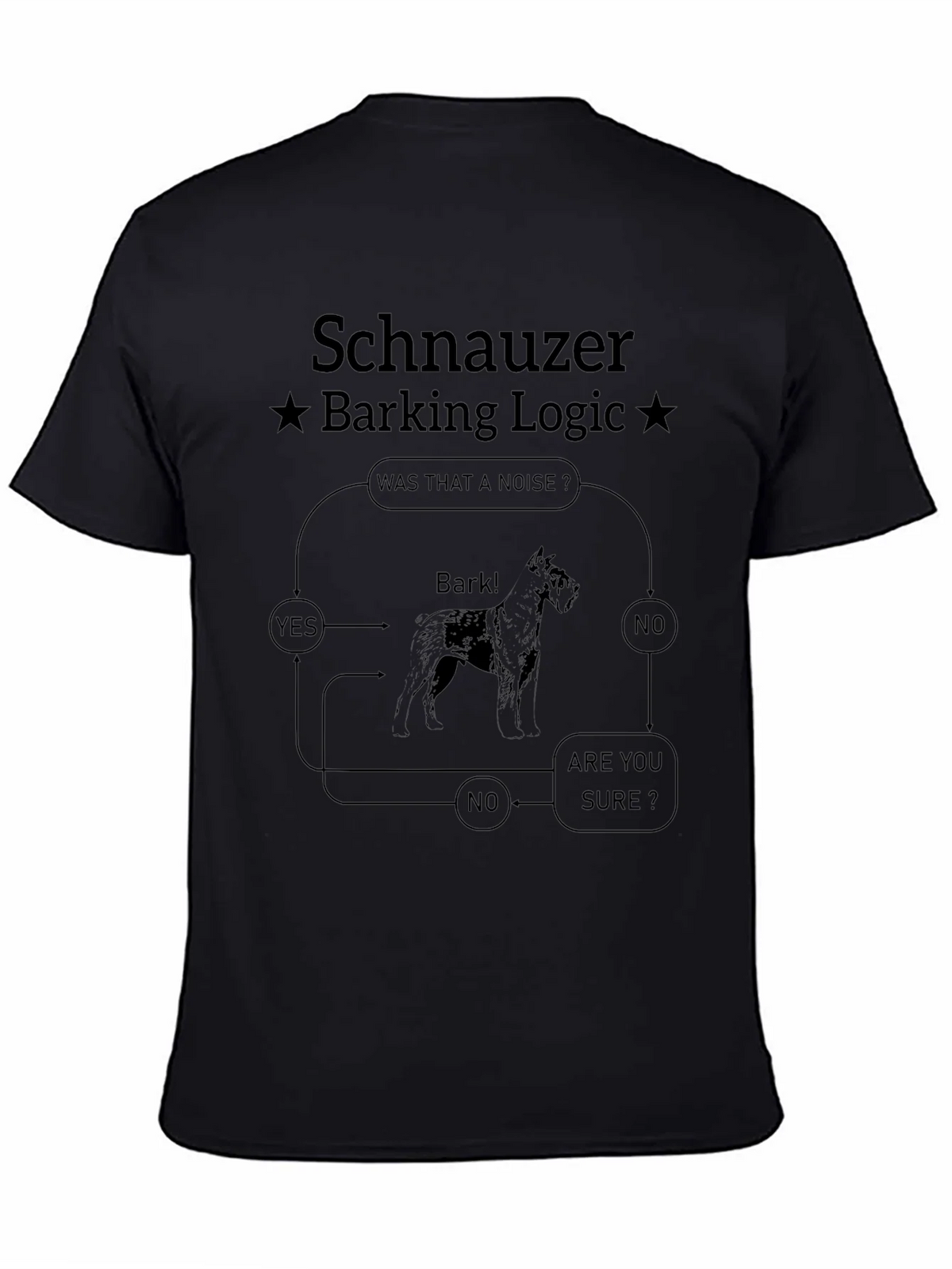 Schnauzer Barking Logic T-Shirt product image 4