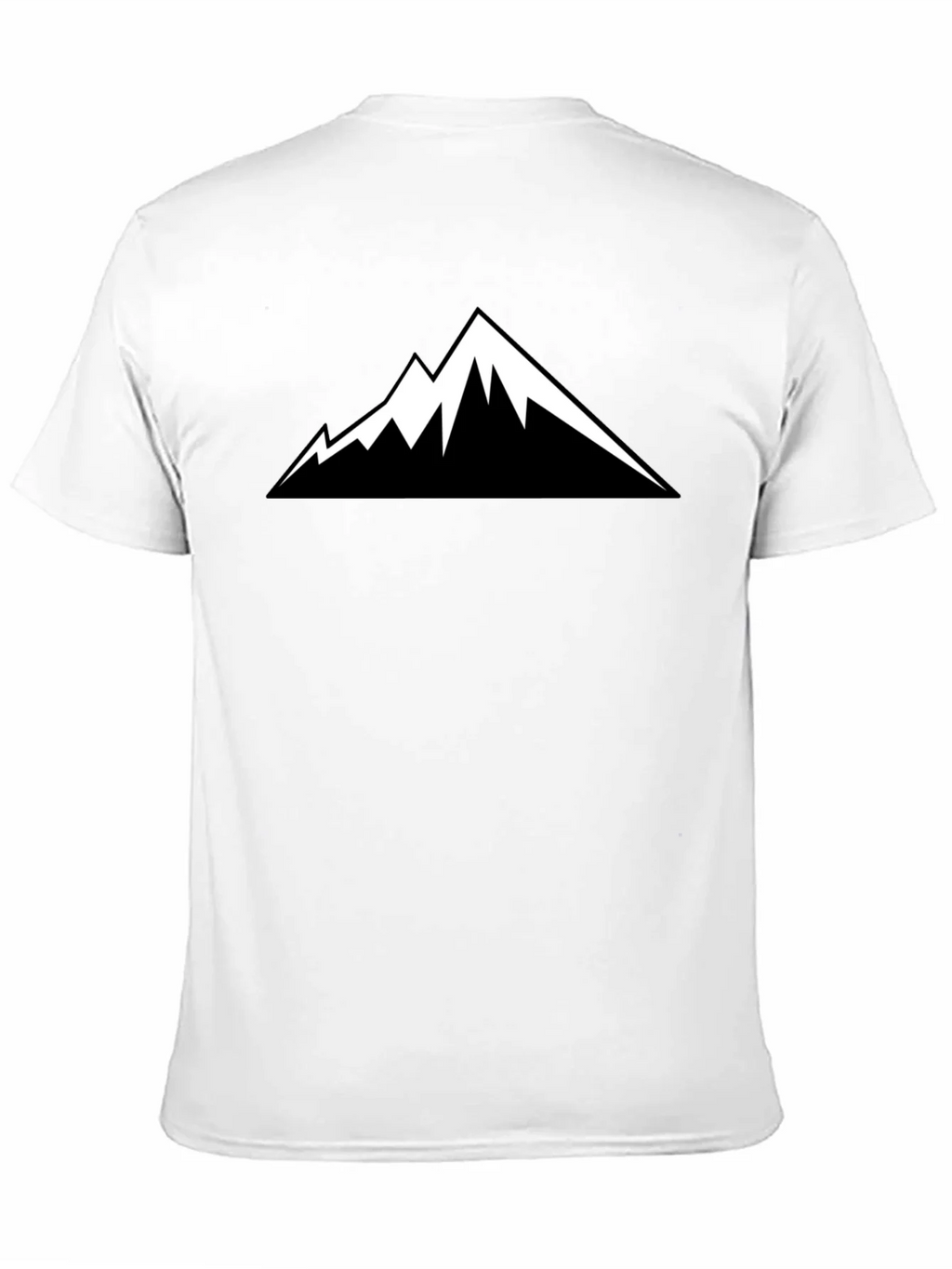 Mountain Peak Graphic Tee - Black Short Sleeve Shirt product image 8