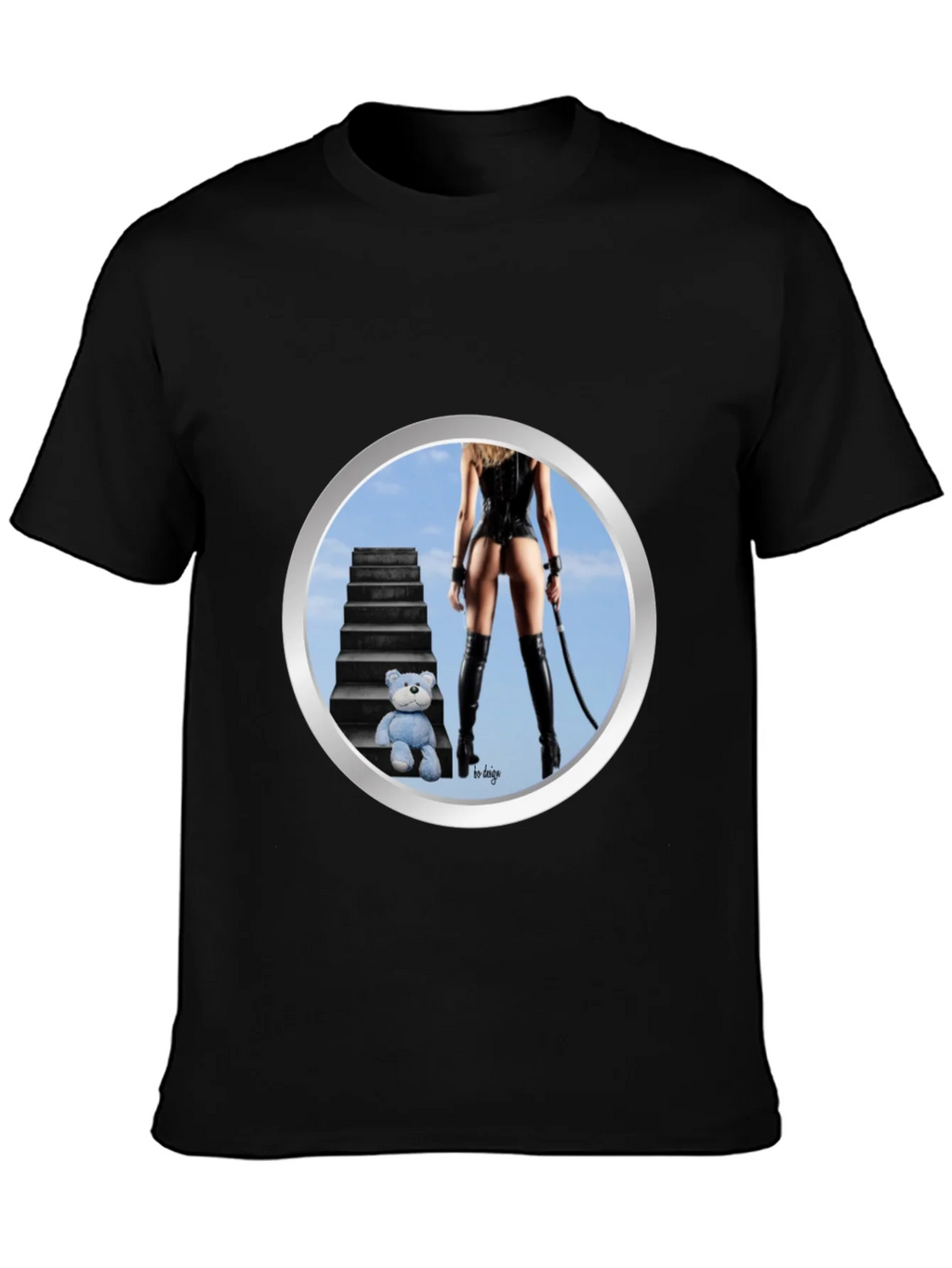Edgy Graphic T-Shirt: Stairway to Fantasy product image 3