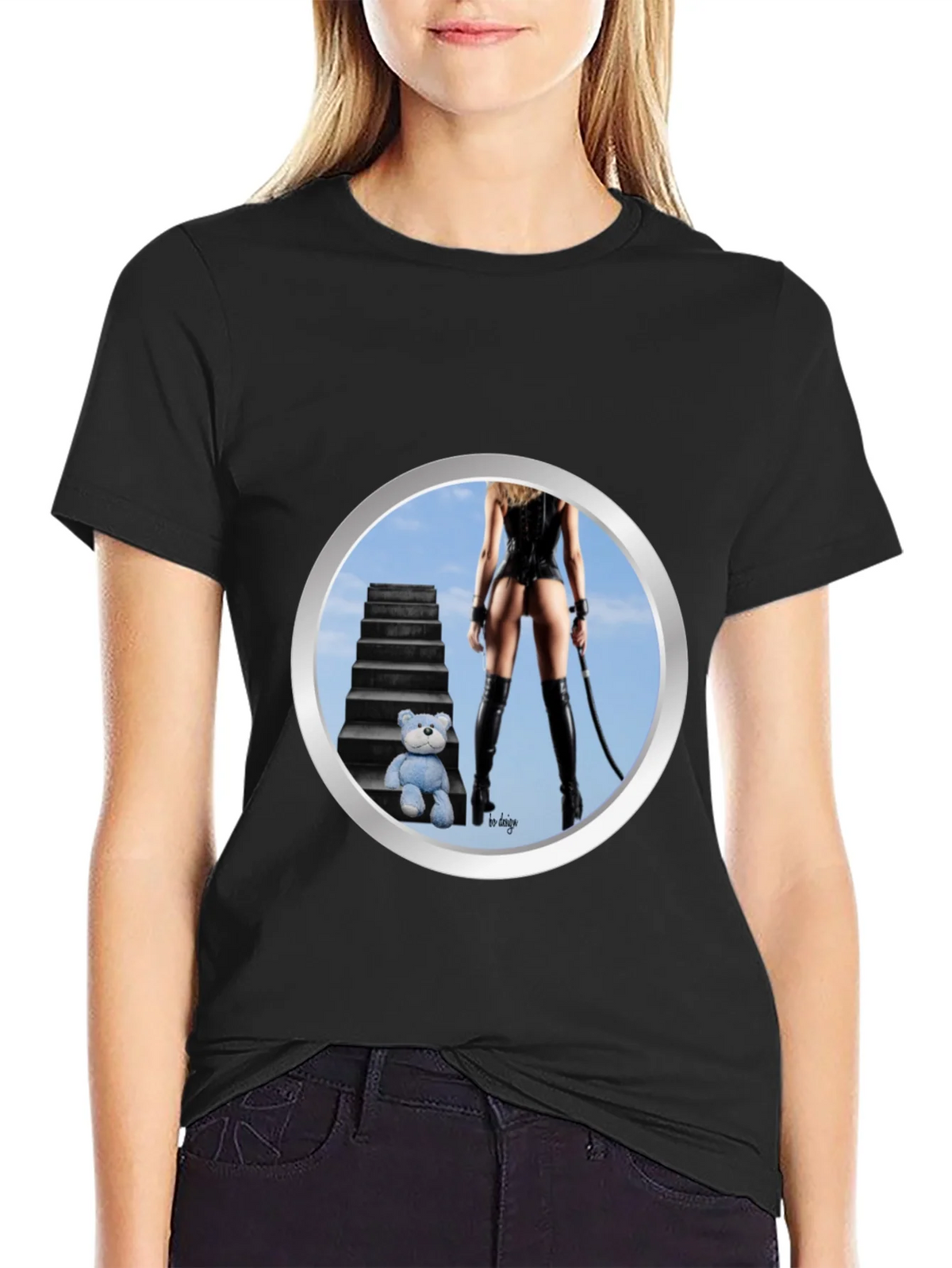 Edgy Graphic T-Shirt: Stairway to Fantasy product image 2