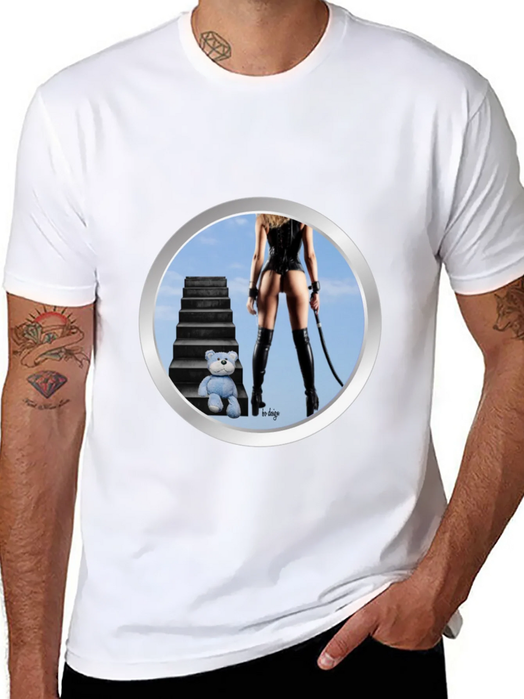 Edgy Graphic T-Shirt: Stairway to Fantasy product image 7
