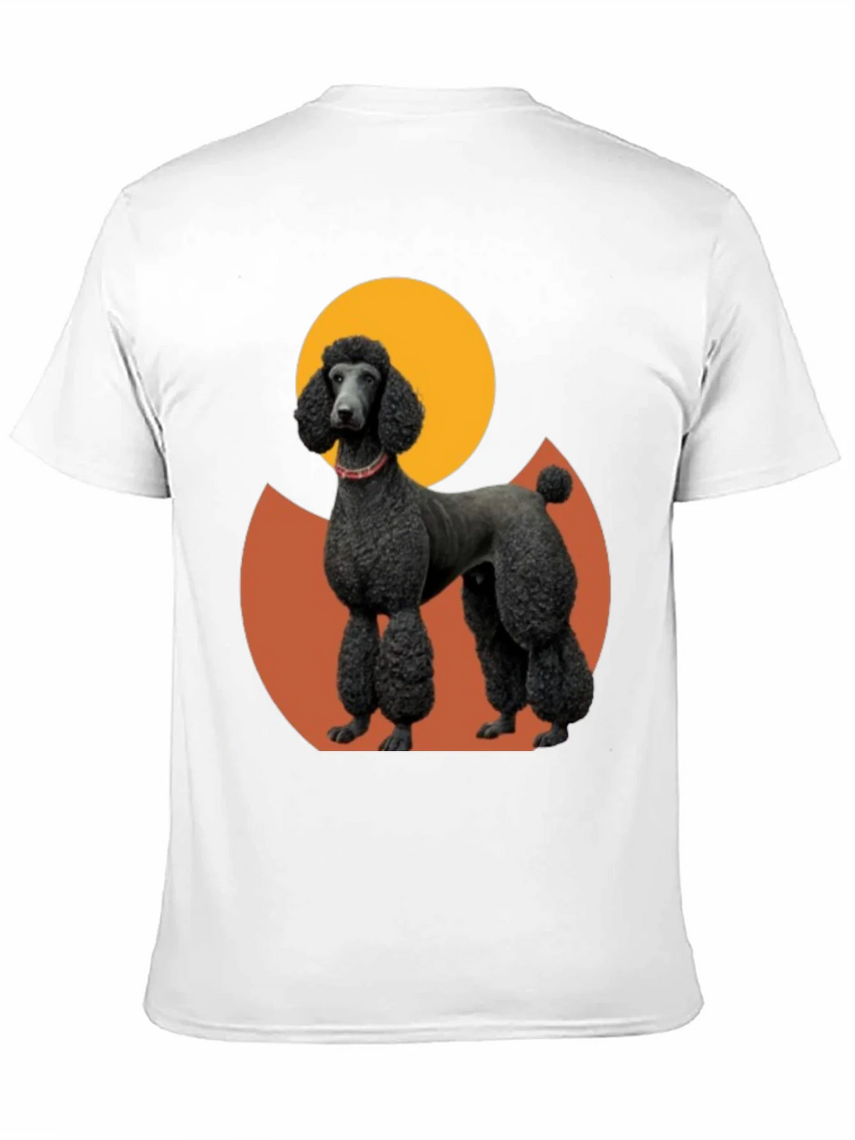 Poodle Graphic Tee - Black Cotton Blend product image 10