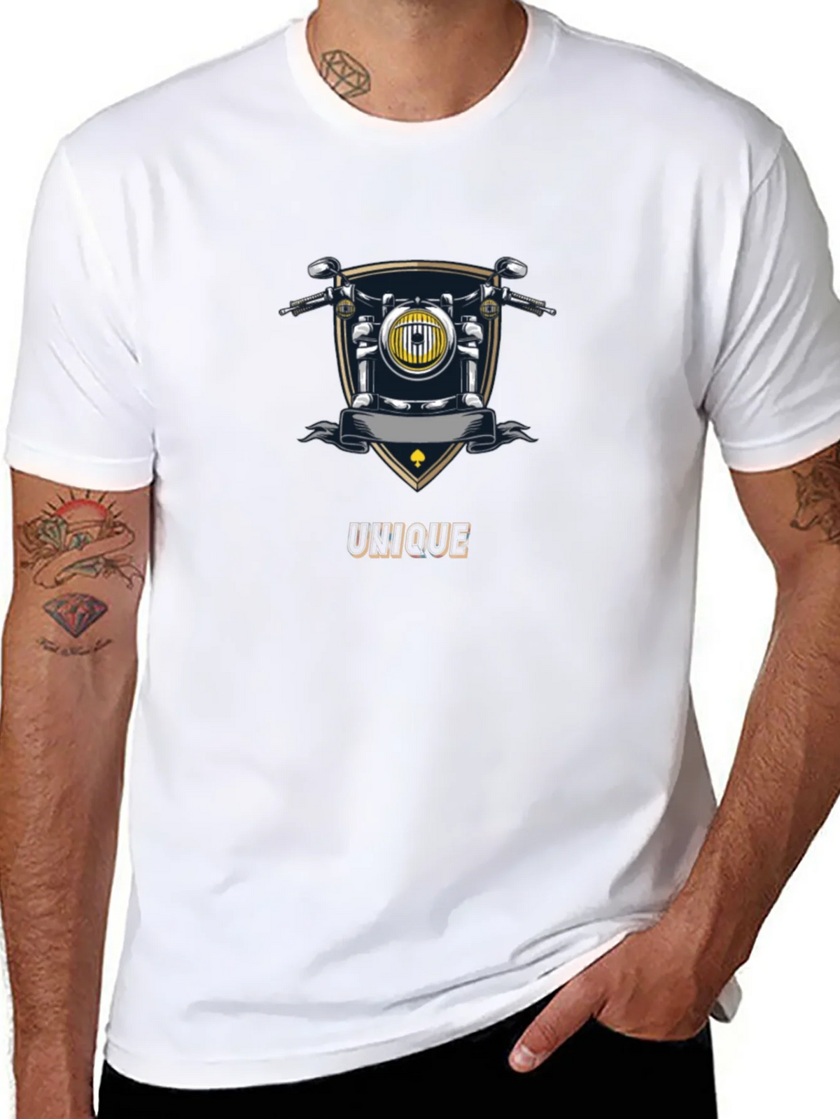 Unique Motorcycle Graphic T-Shirt product image 7