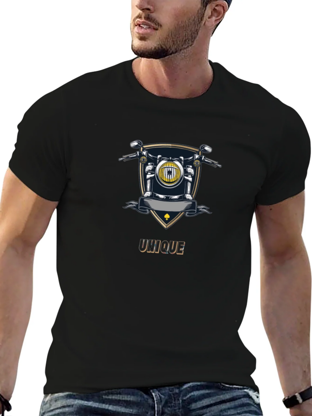Unique Motorcycle Graphic T-Shirt product image 6