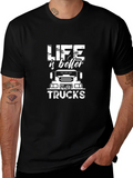 Life Is Better With Trucks Graphic Tee product image 1