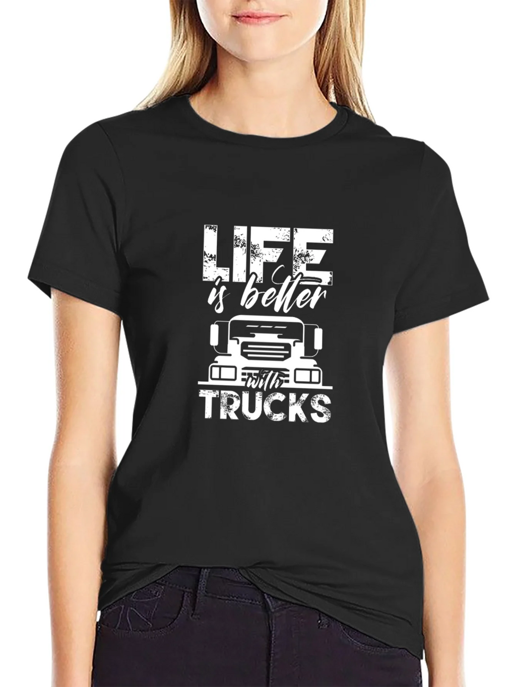 Life Is Better With Trucks Graphic Tee product image 2