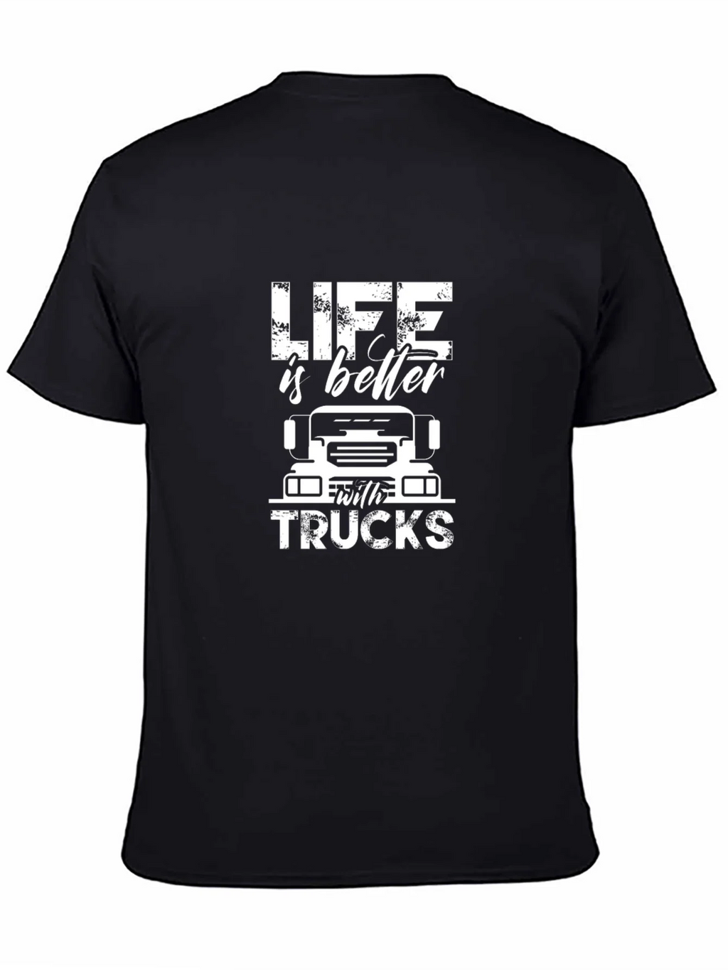Life Is Better With Trucks Graphic Tee product image 4
