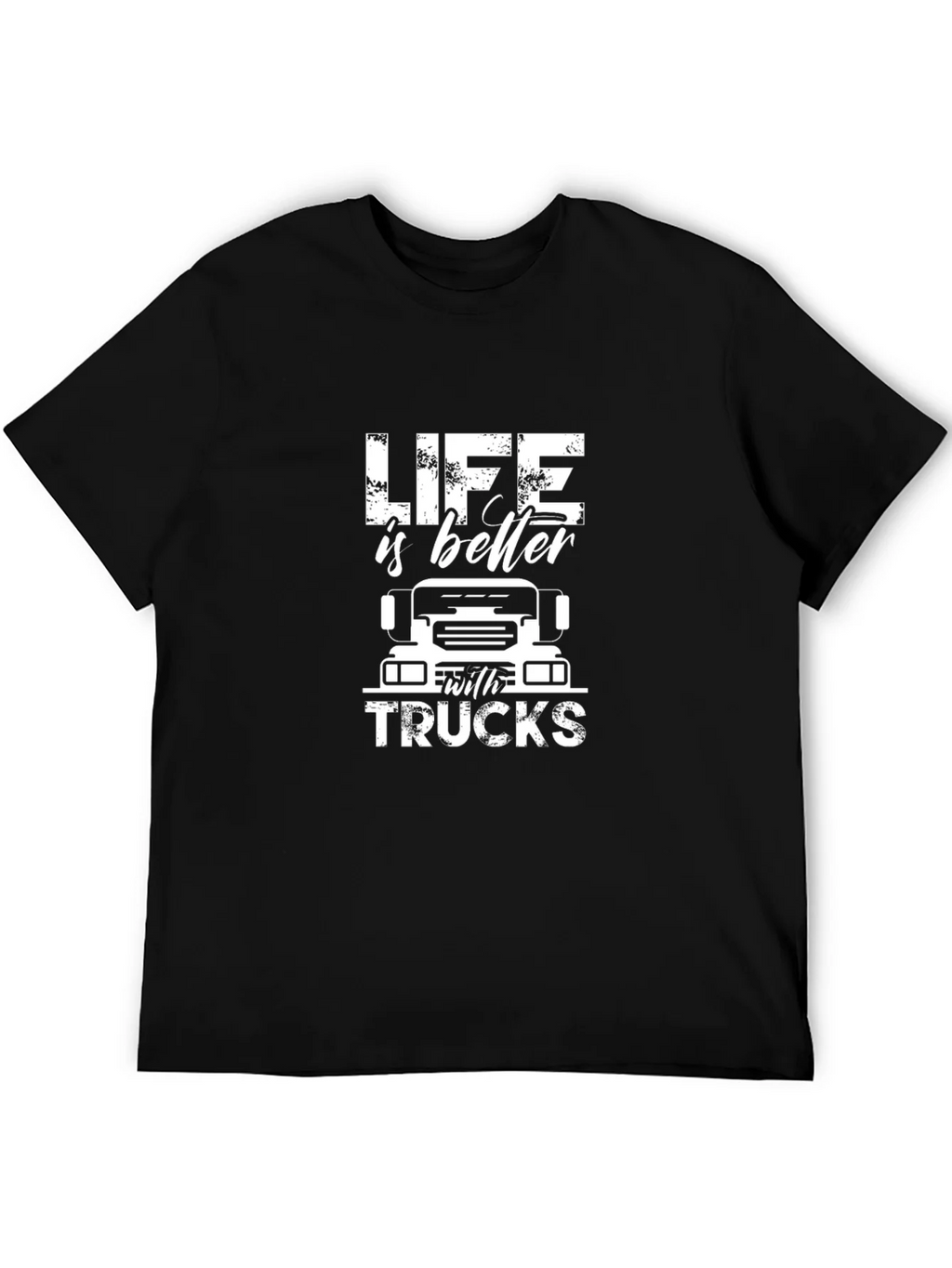 Life Is Better With Trucks Graphic Tee product image 5