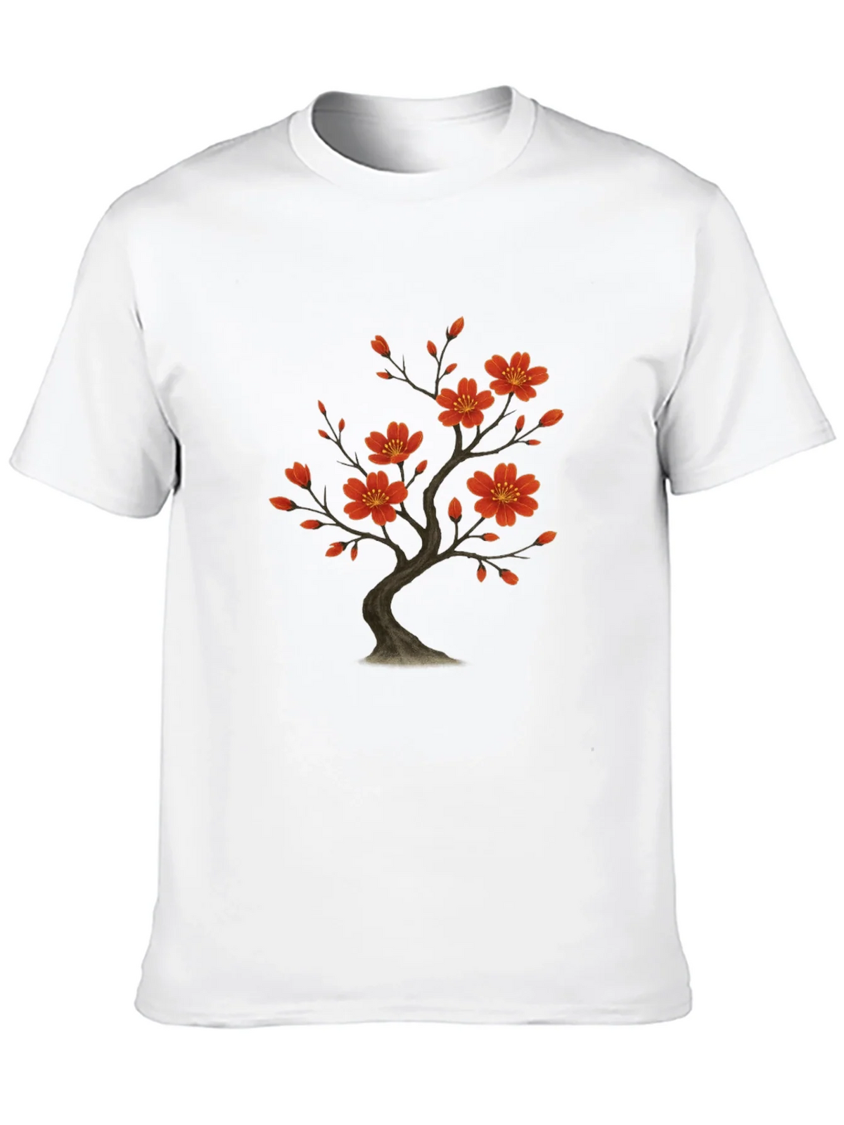 Blossom Tree Graphic Black T-Shirt product image 7