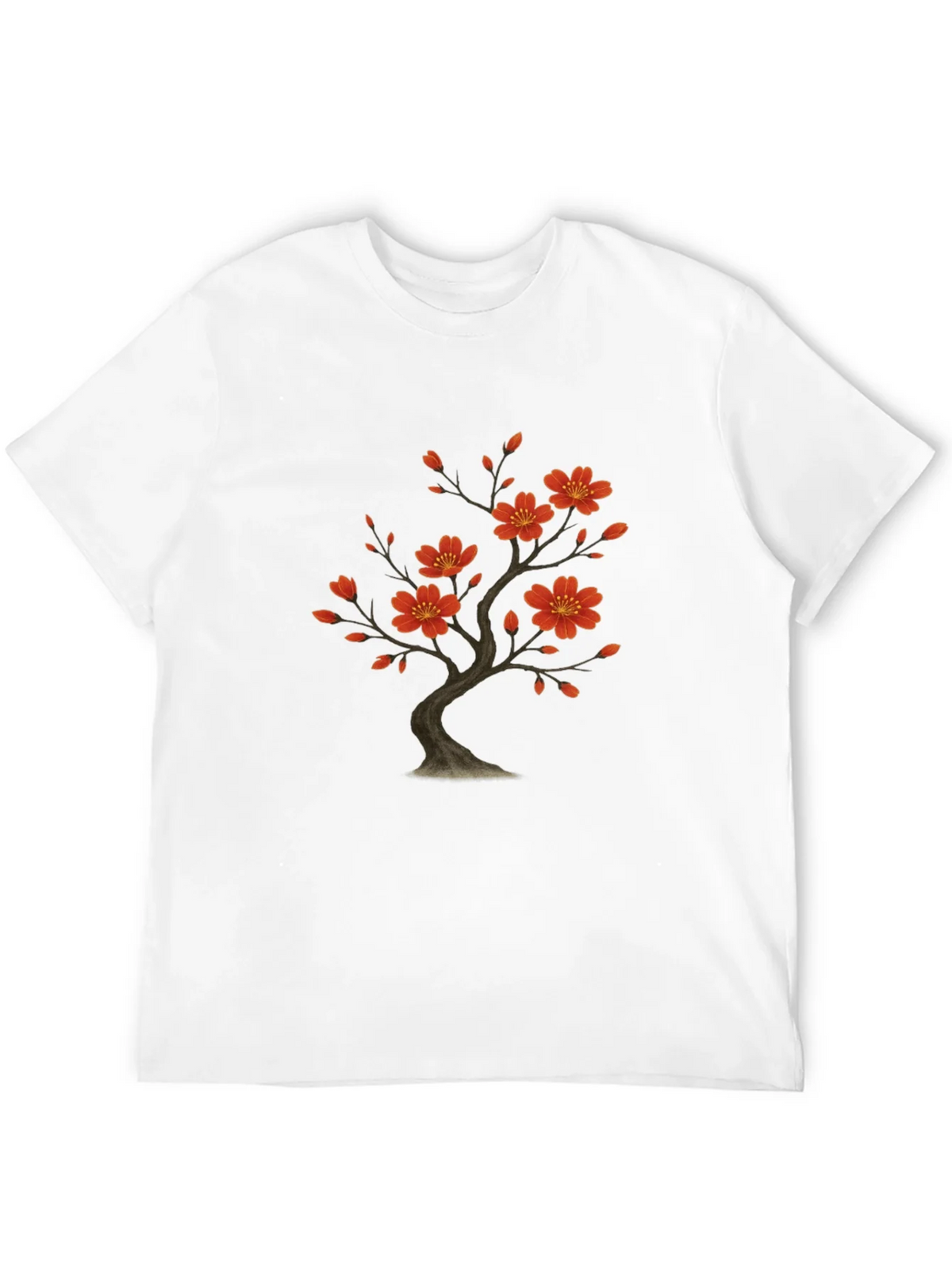 Blossom Tree Graphic Black T-Shirt product image 8