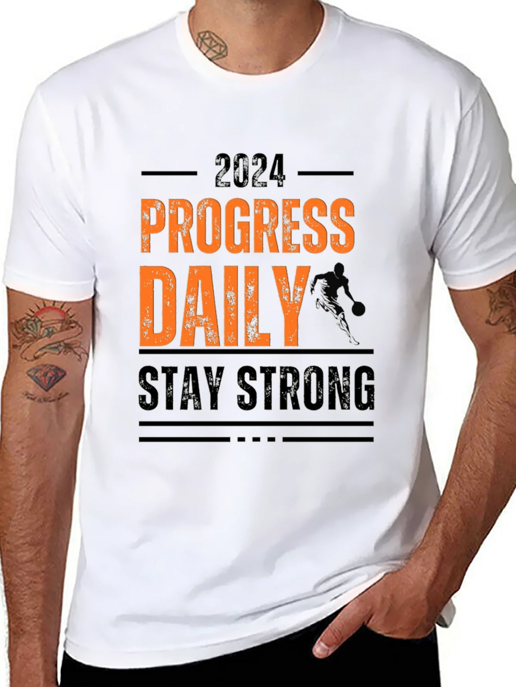 Progress Daily Stay Strong 2024 Graphic Tee product image 5