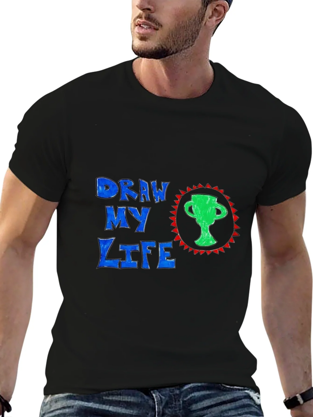 Draw My Life Graphic Tee product image 5