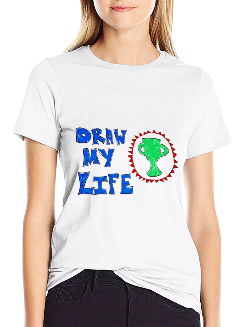 Draw My Life Graphic Tee product image 7