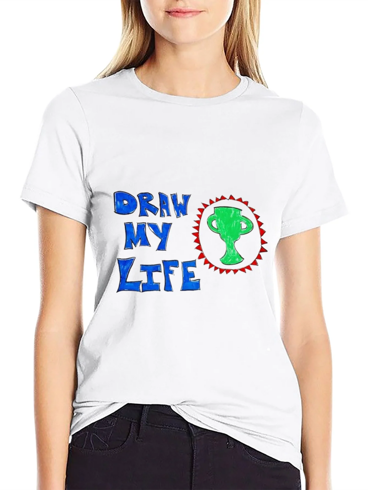 Draw My Life Graphic Tee product image 7