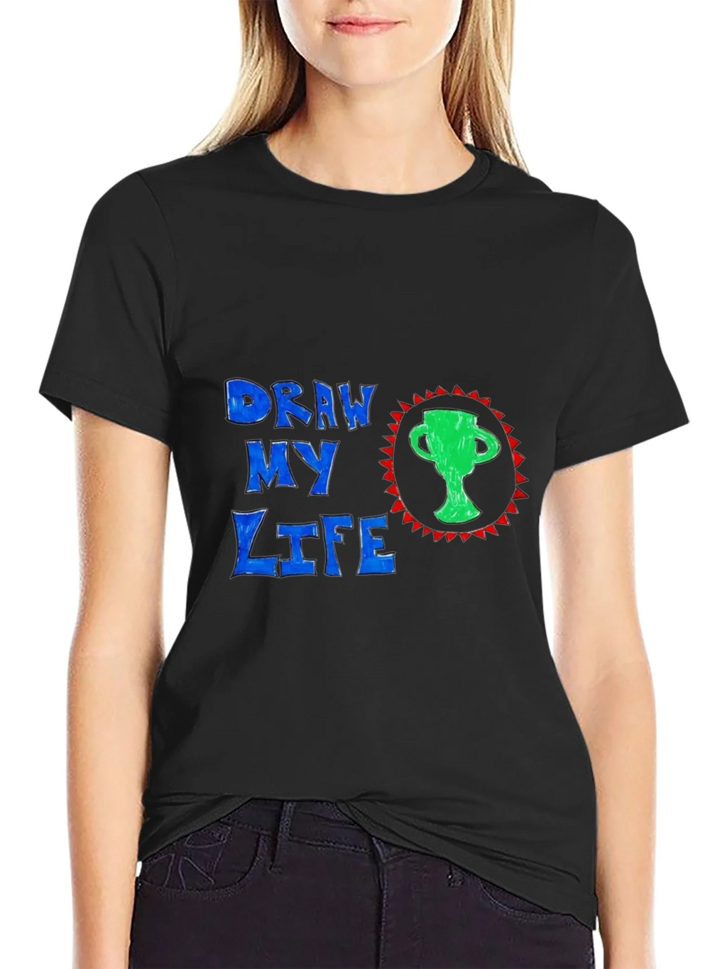 Draw My Life Graphic Tee product image 2