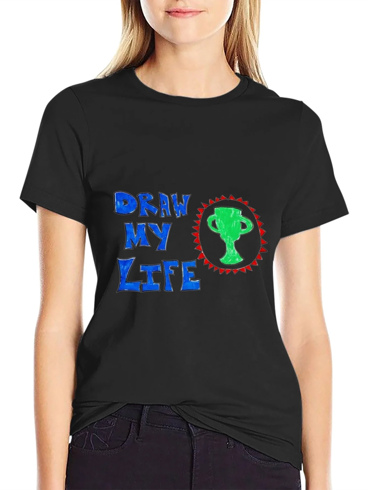 Draw My Life Graphic Tee product image 2