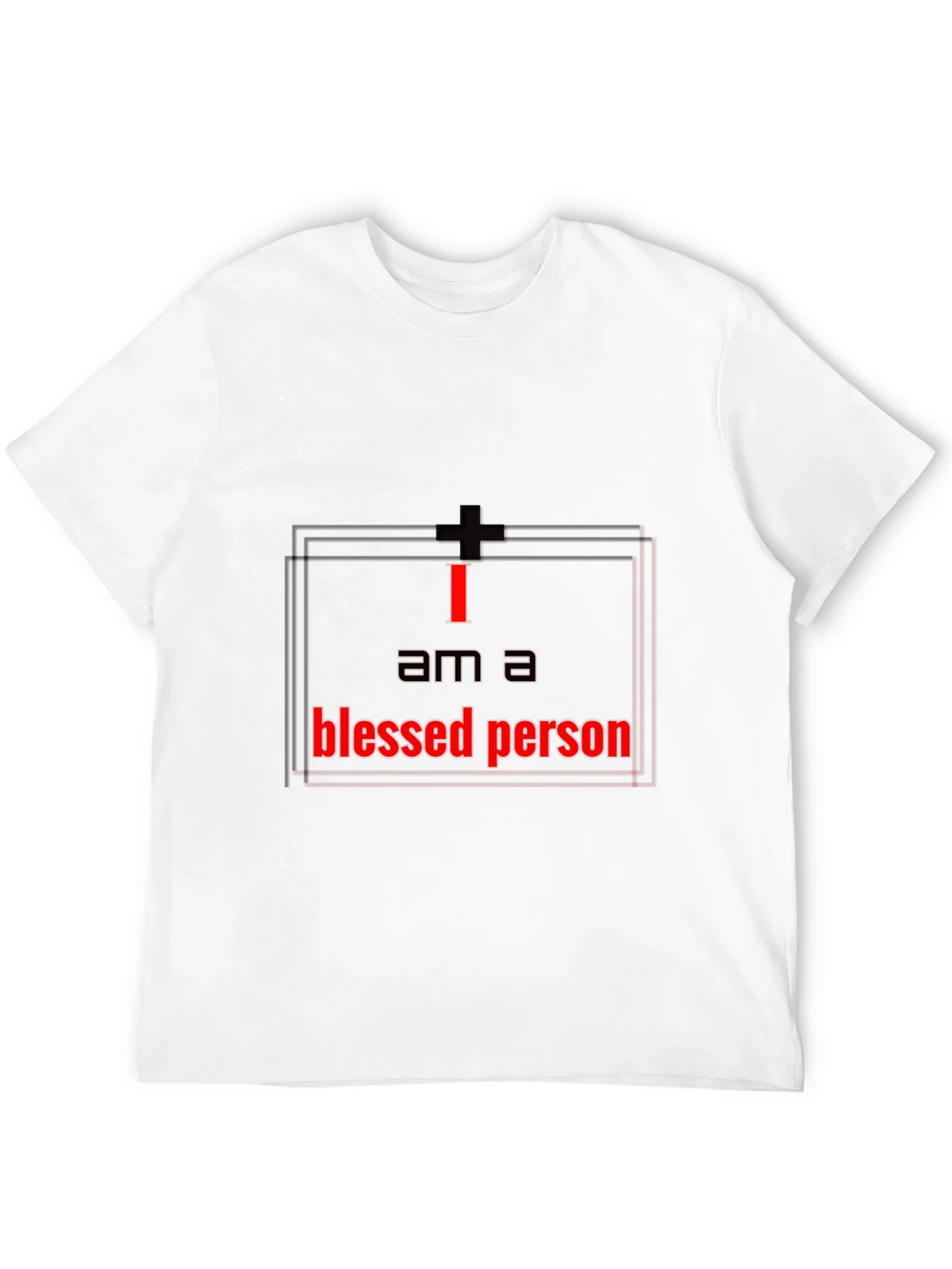 Blessed Person Graphic Tee - Christian Inspired product image 1