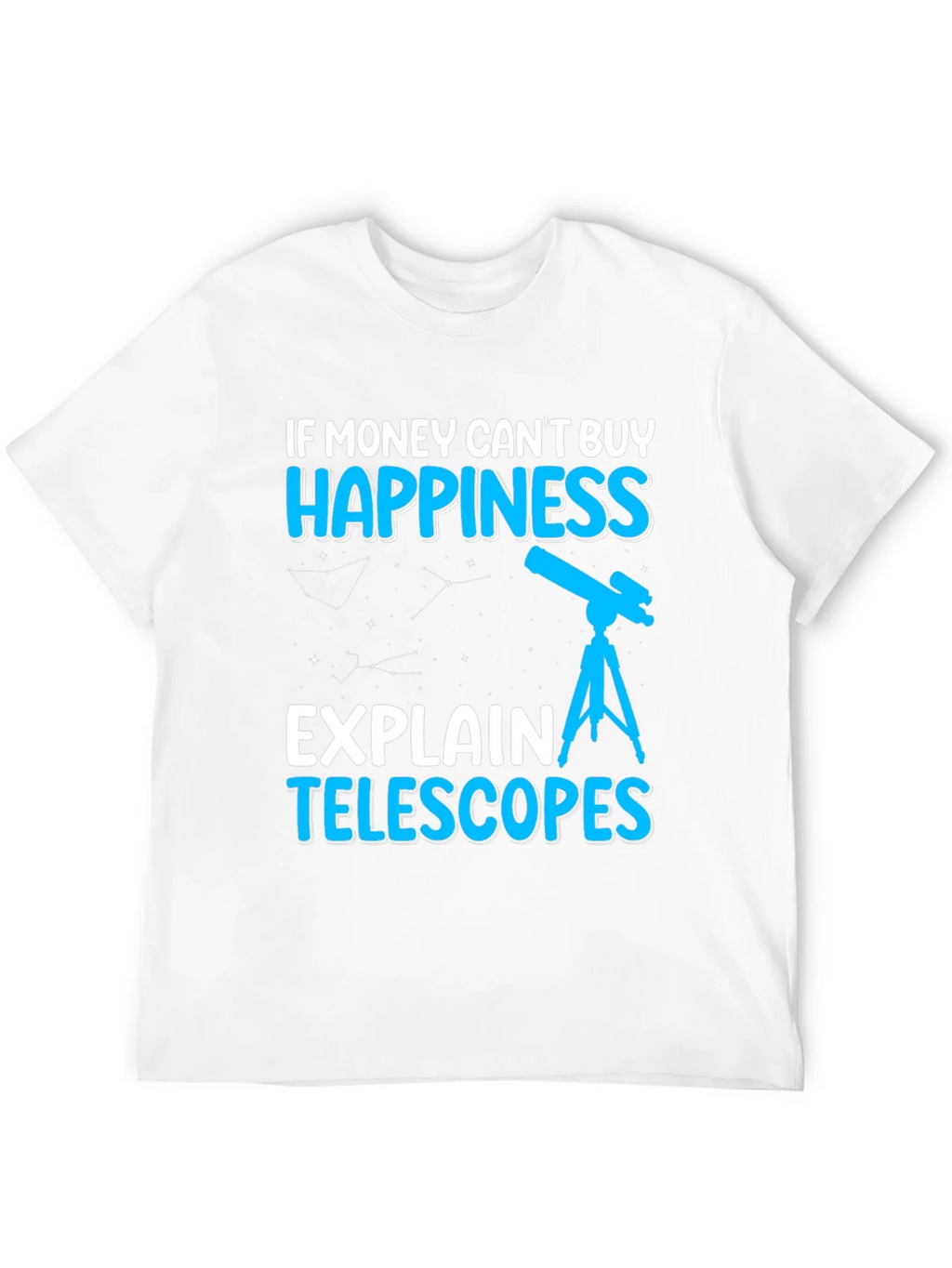 Happiness Telescopes Graphic Tee - Astronomy Lover product image 9