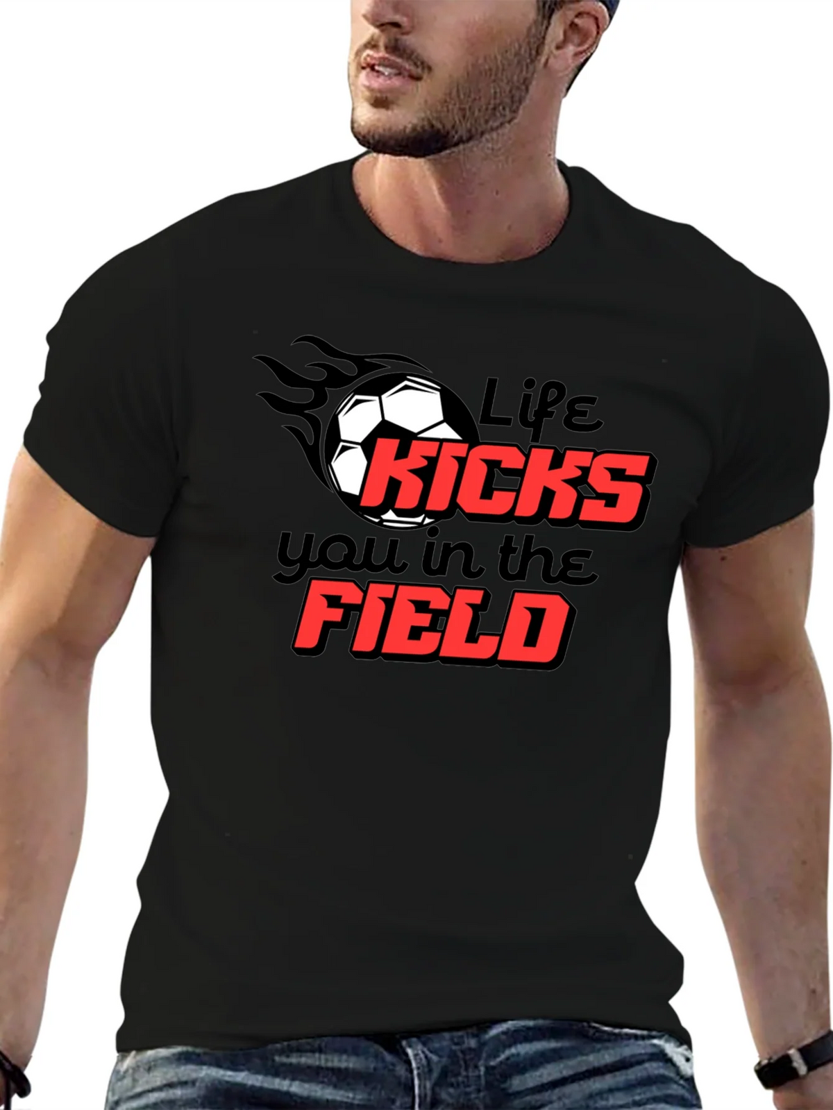 Life Kicks You T-Shirt product image 5