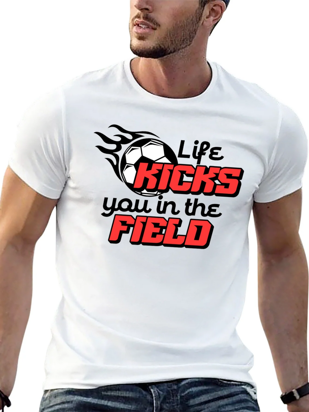 Life Kicks You T-Shirt product image 11