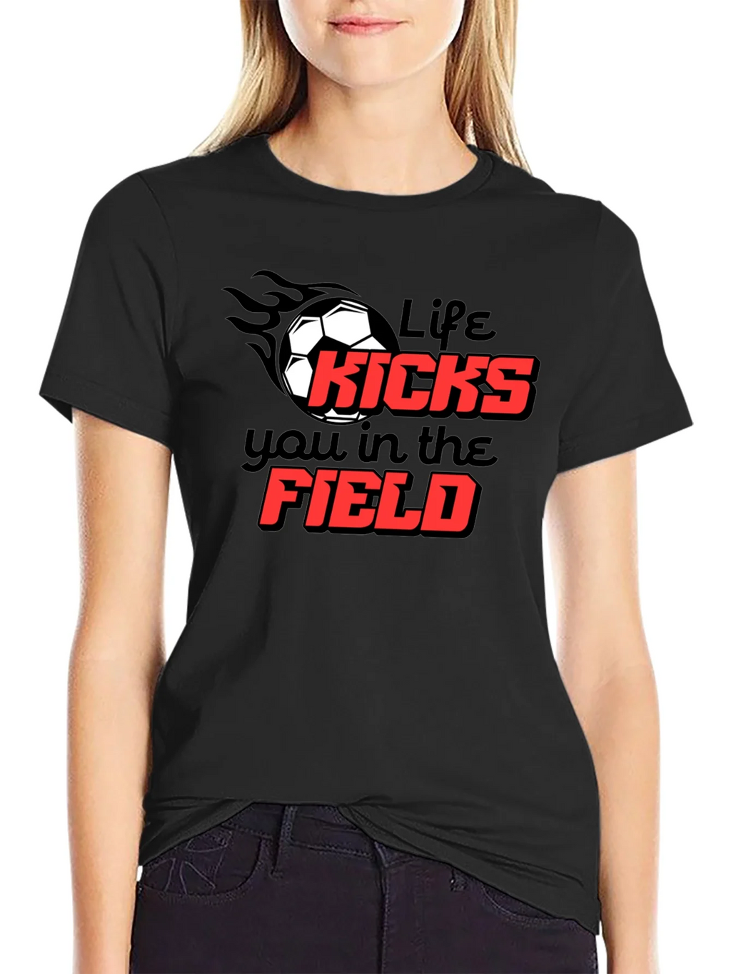 Life Kicks You T-Shirt product image 2