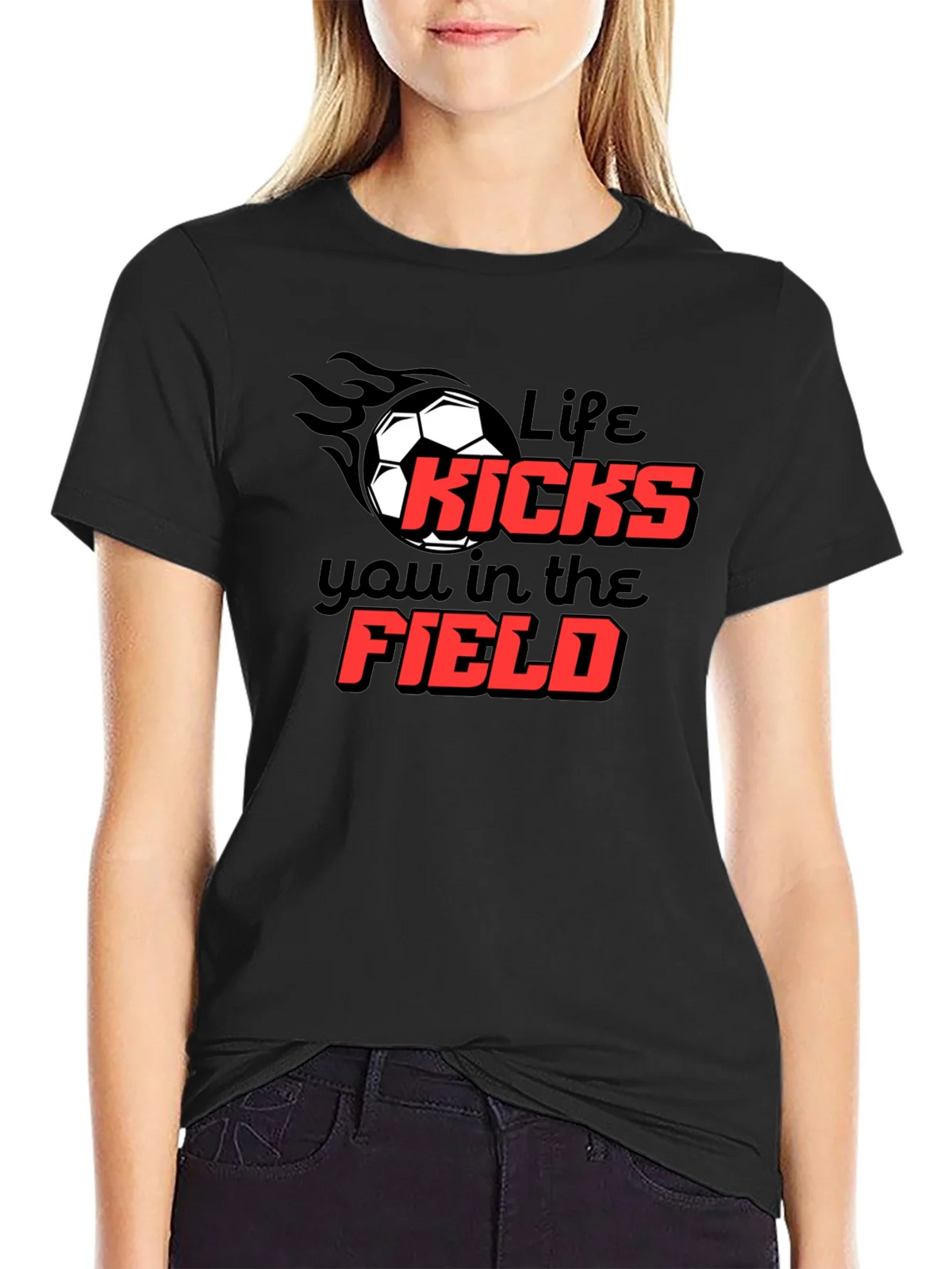 Life Kicks You T-Shirt product image 2