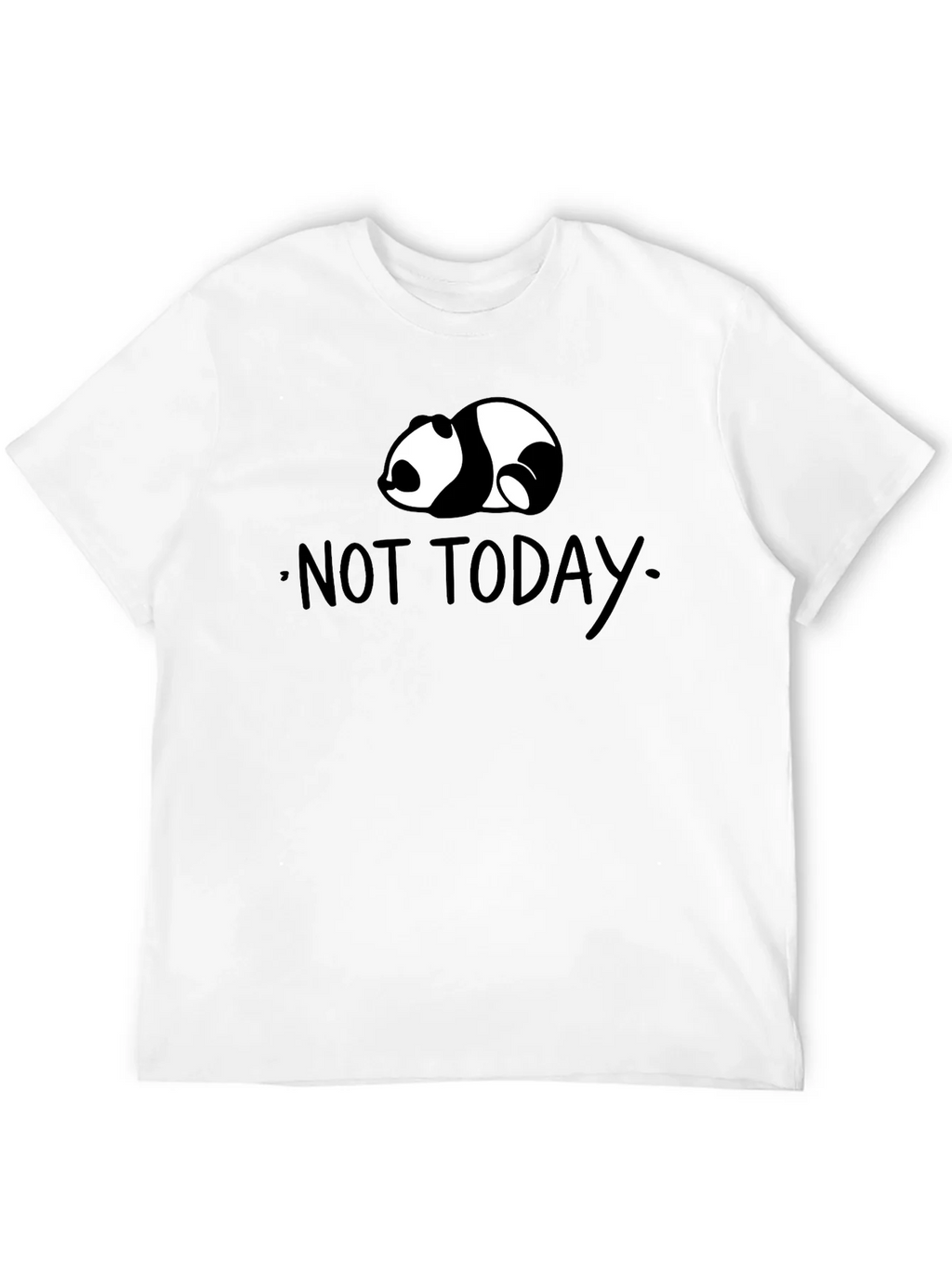 Not Today Panda T-Shirt - Lazy Day Comfort product image 11
