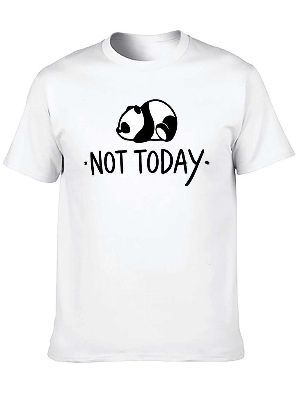 Not Today Panda T-Shirt - Lazy Day Comfort product image 9