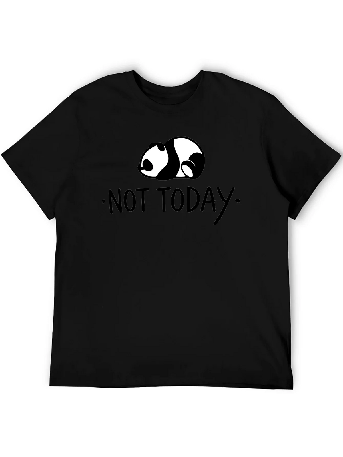 Not Today Panda T-Shirt - Lazy Day Comfort product image 5