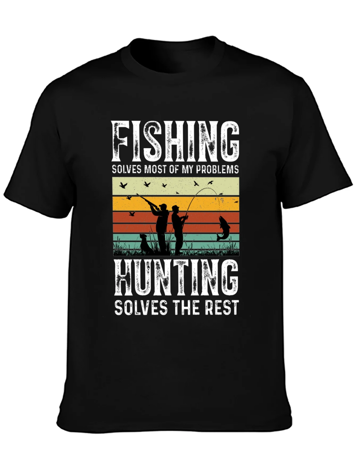Fishing & Hunting Graphic T-Shirt for Outdoorsmen product image 3