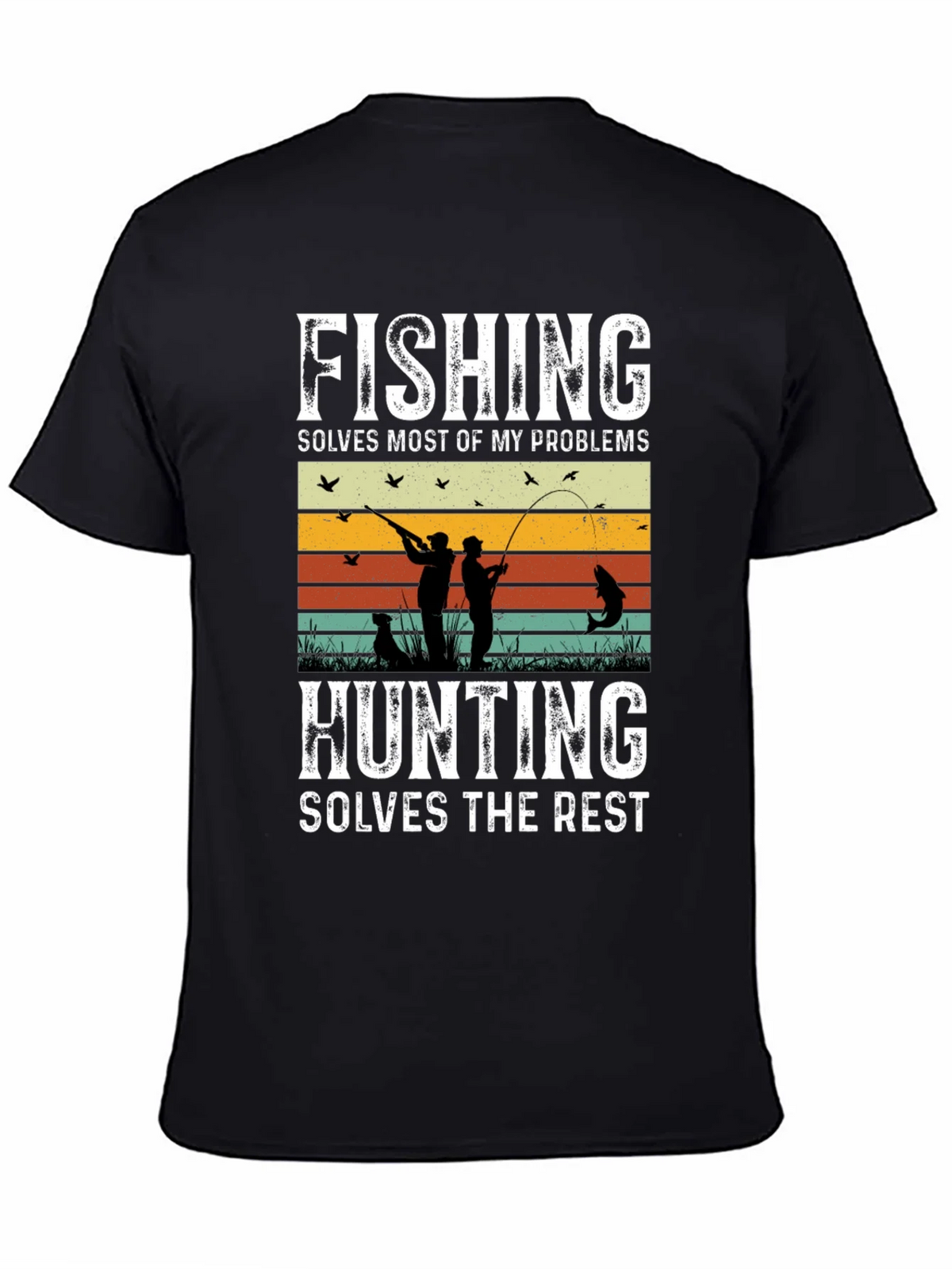 Fishing & Hunting Graphic T-Shirt for Outdoorsmen product image 4