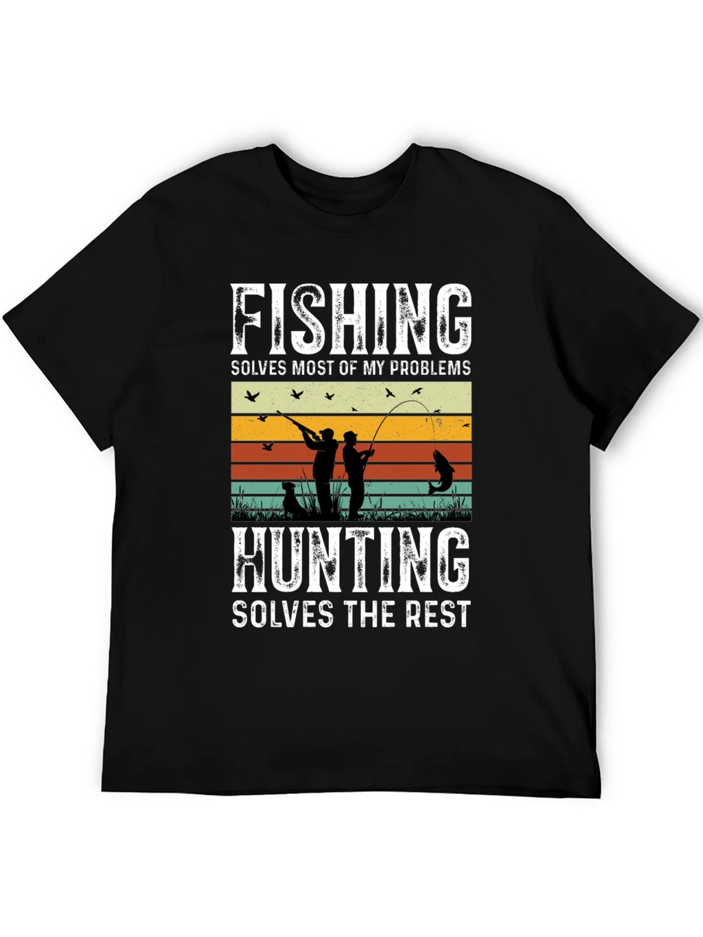 Fishing & Hunting Graphic T-Shirt for Outdoorsmen product image 5
