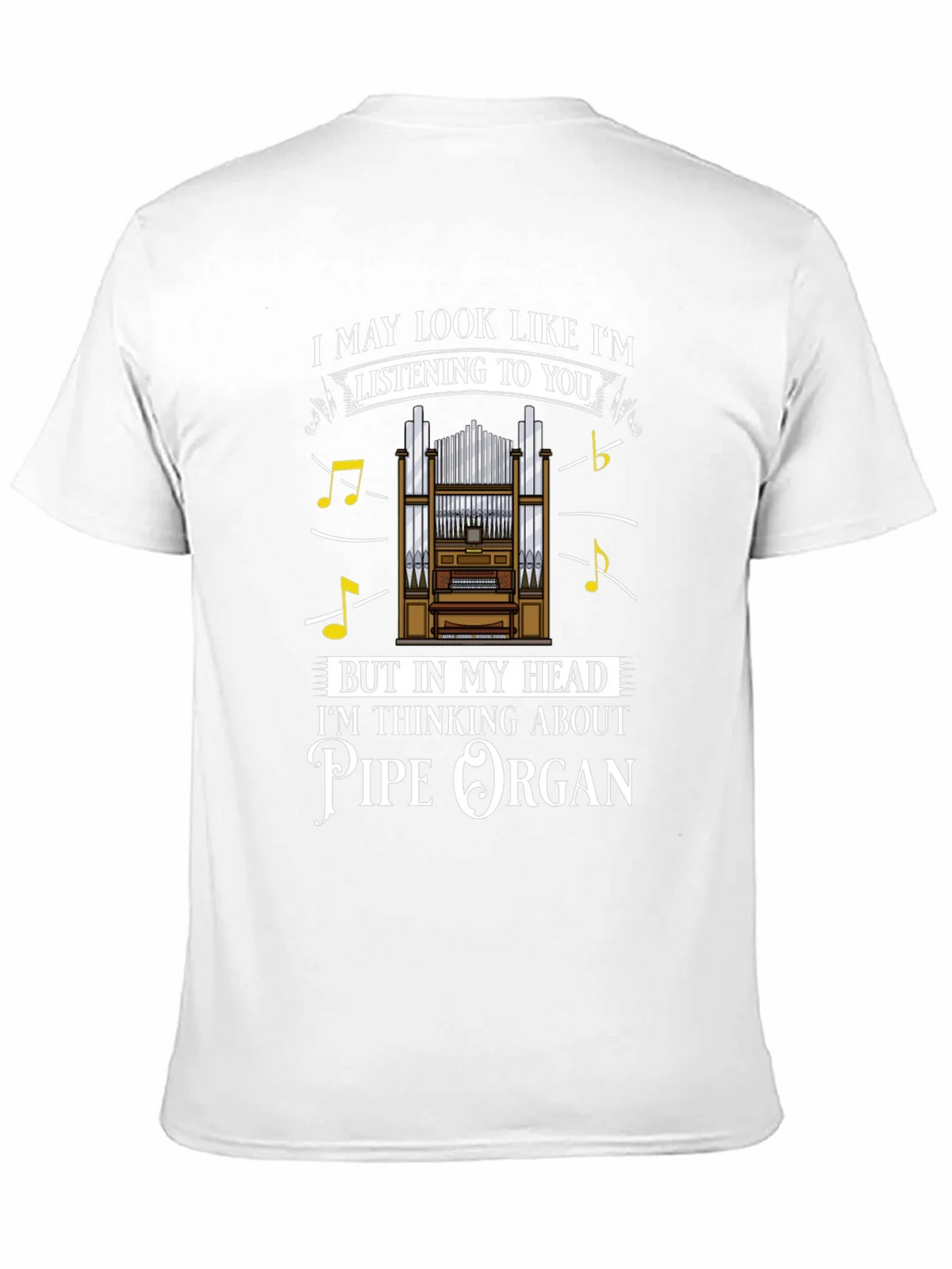 Pipe Organ T-Shirt - Musicians Humor Tee product image 9