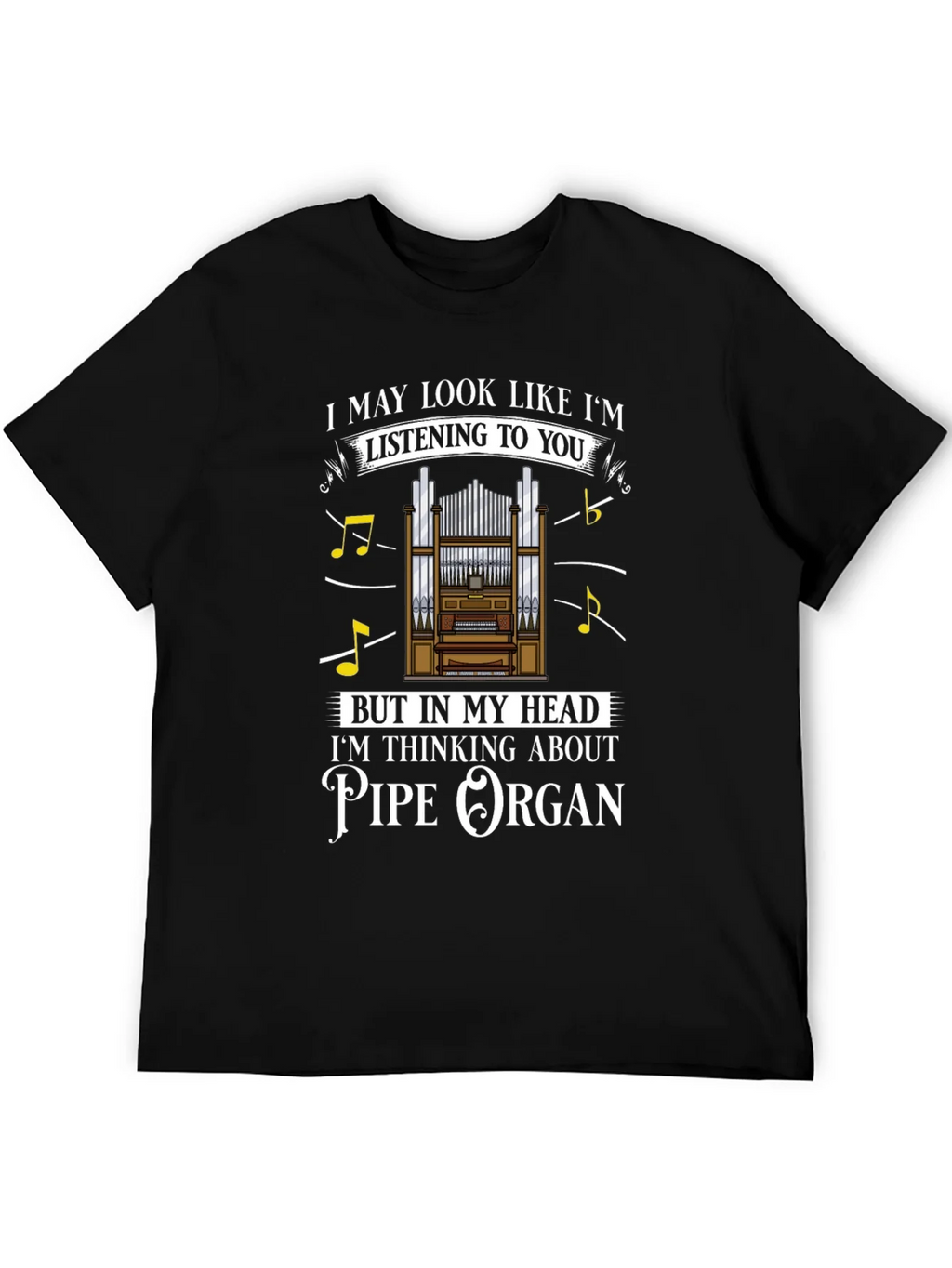 Pipe Organ T-Shirt - Musicians Humor Tee product image 4