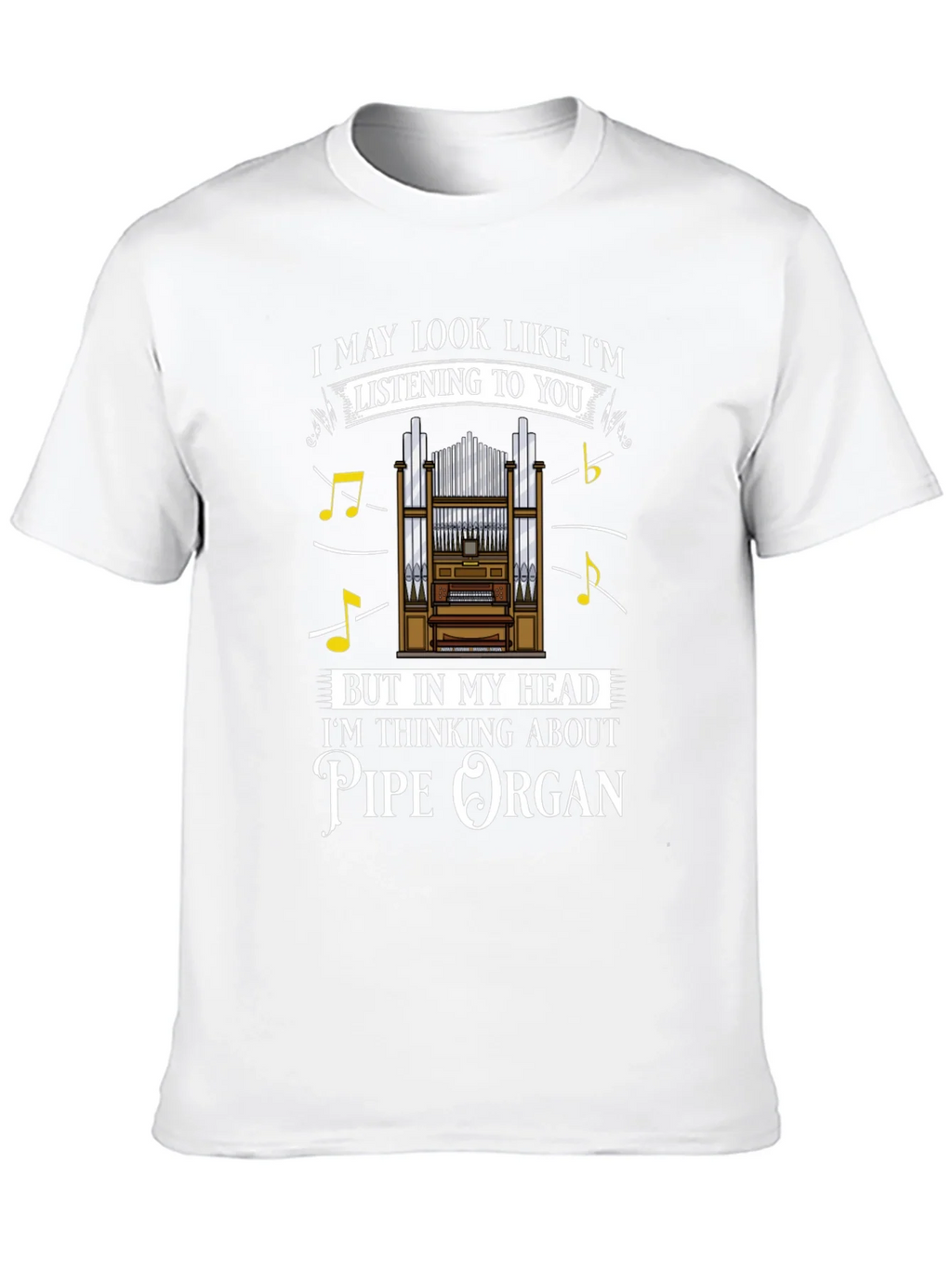 Pipe Organ T-Shirt - Musicians Humor Tee product image 8