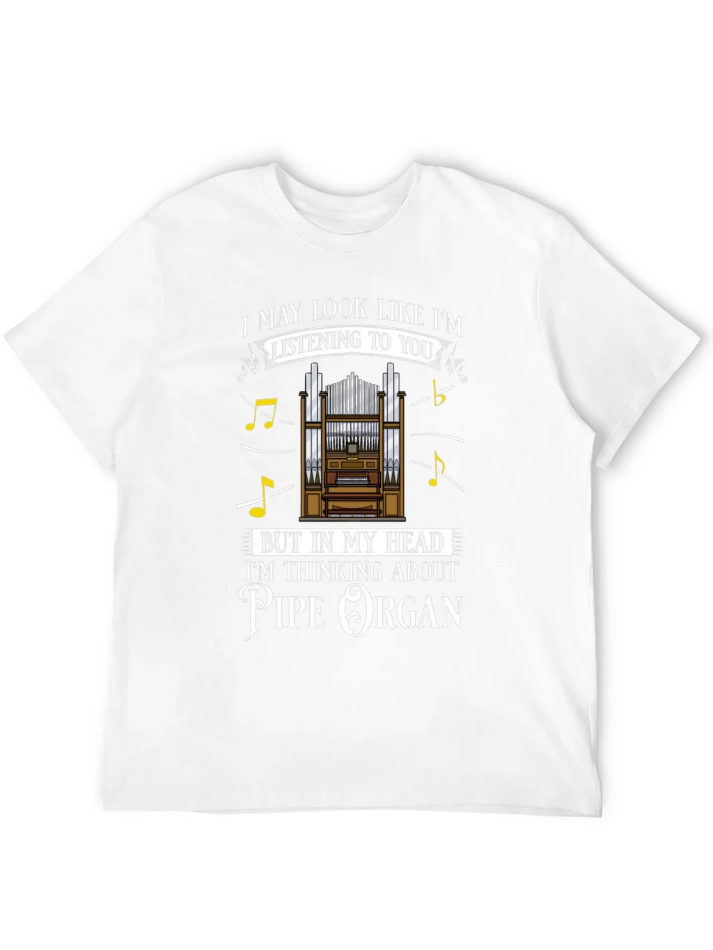Pipe Organ T-Shirt - Musicians Humor Tee product image 10