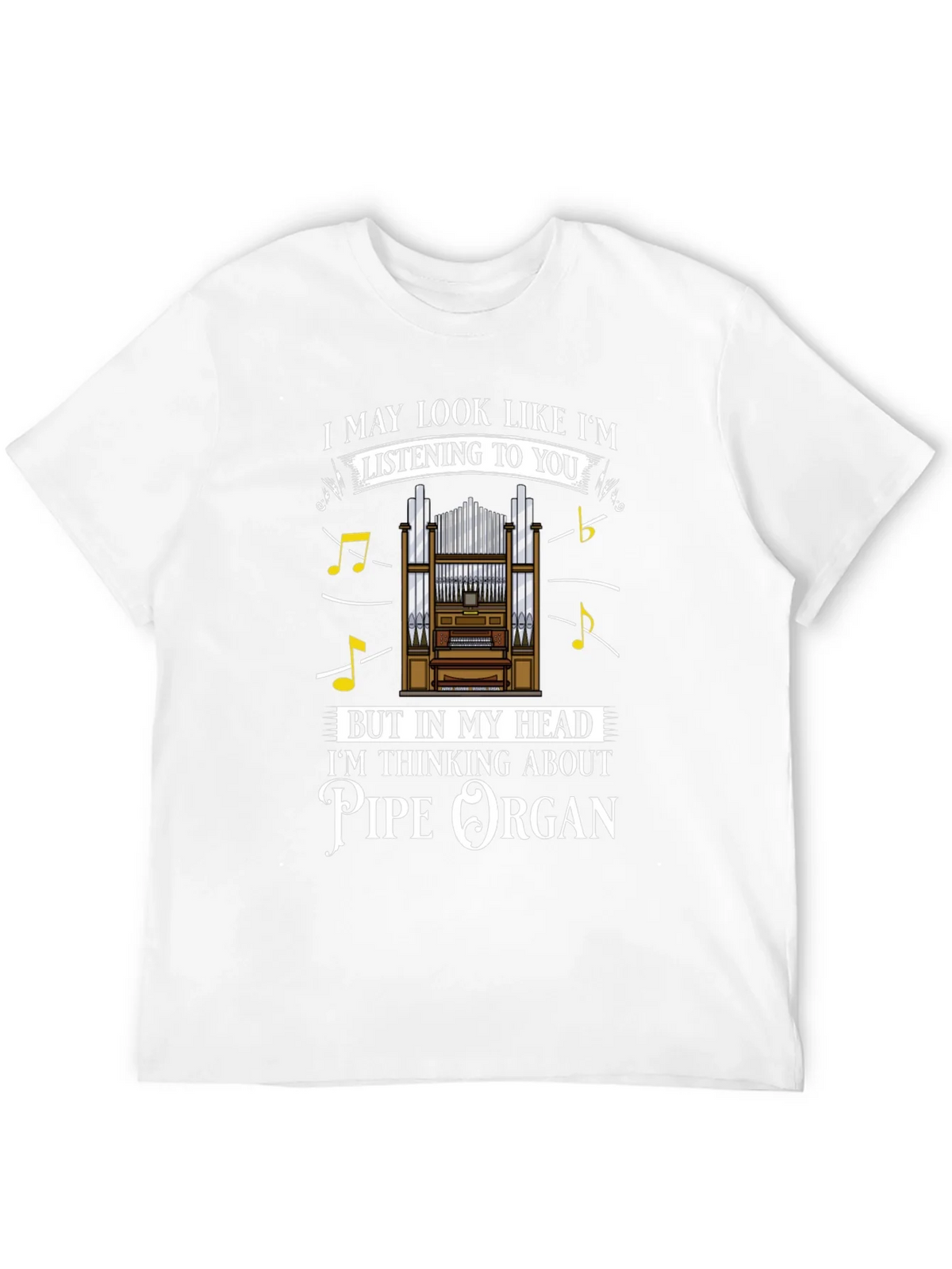 Pipe Organ T-Shirt - Musicians Humor Tee product image 10