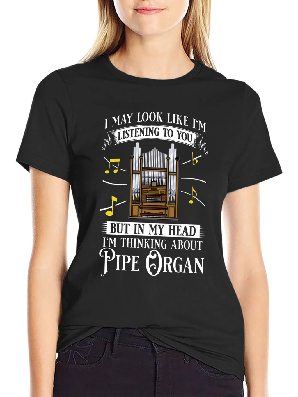 Pipe Organ T-Shirt - Musicians Humor Tee product image 2