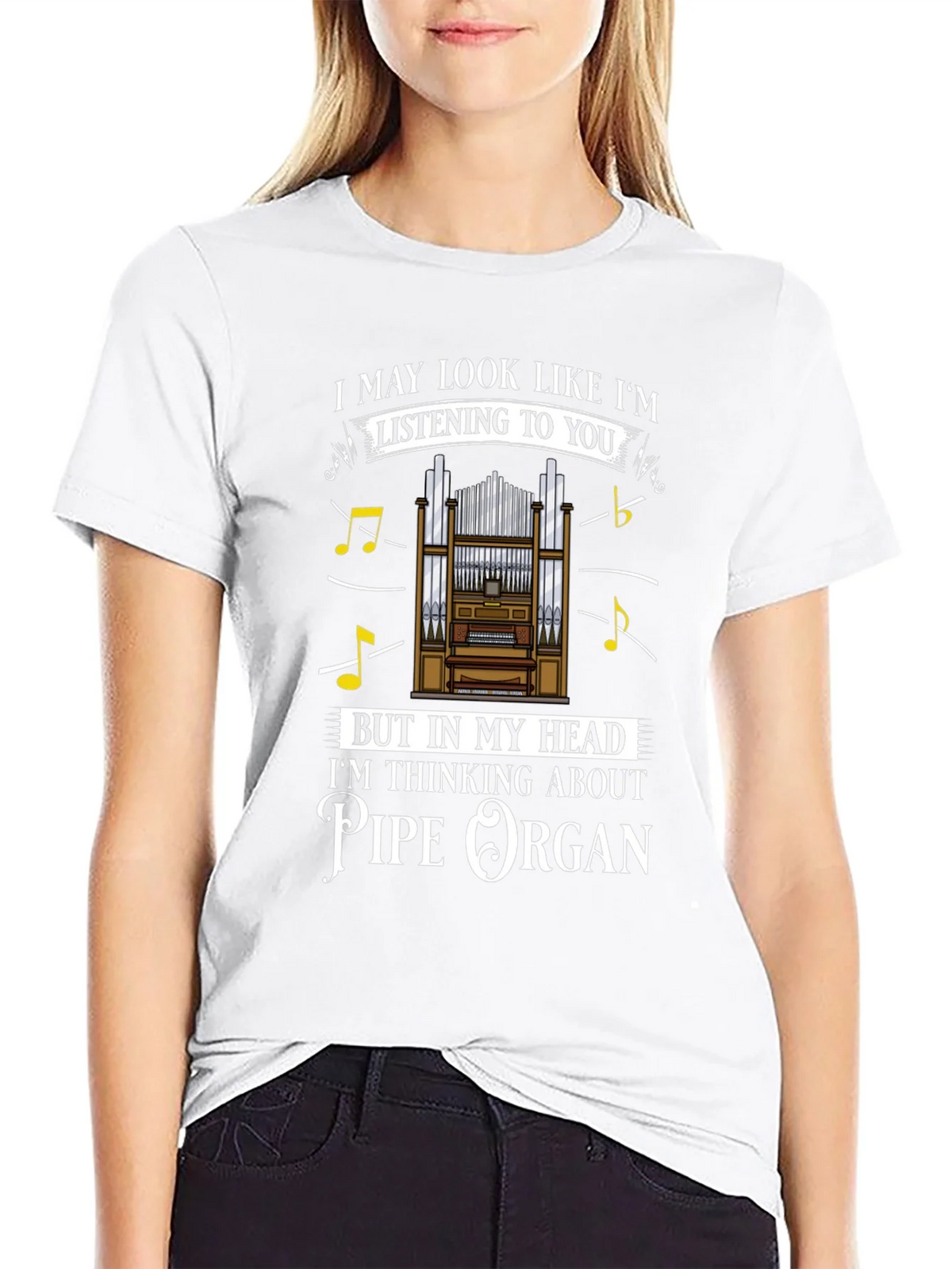 Pipe Organ T-Shirt - Musicians Humor Tee product image 7