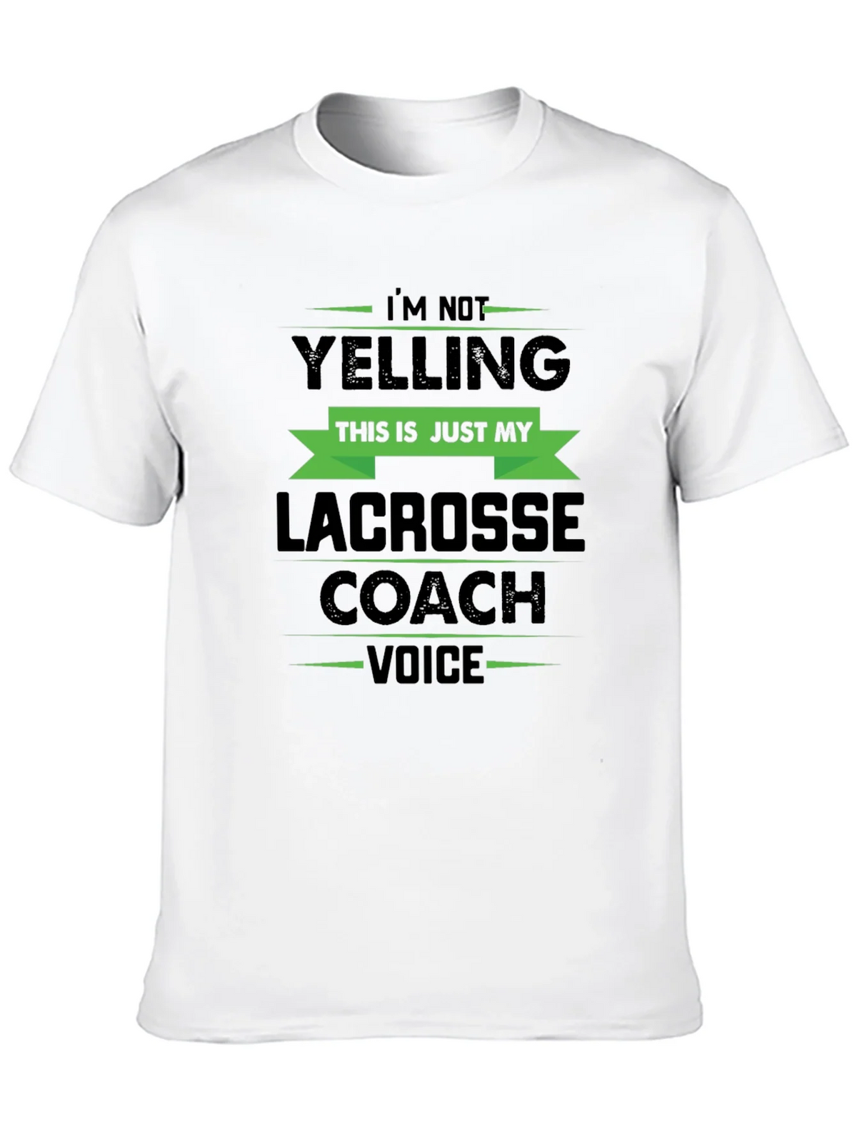 Lacrosse Coach Voice T-Shirt Funny Gift Idea product image 6