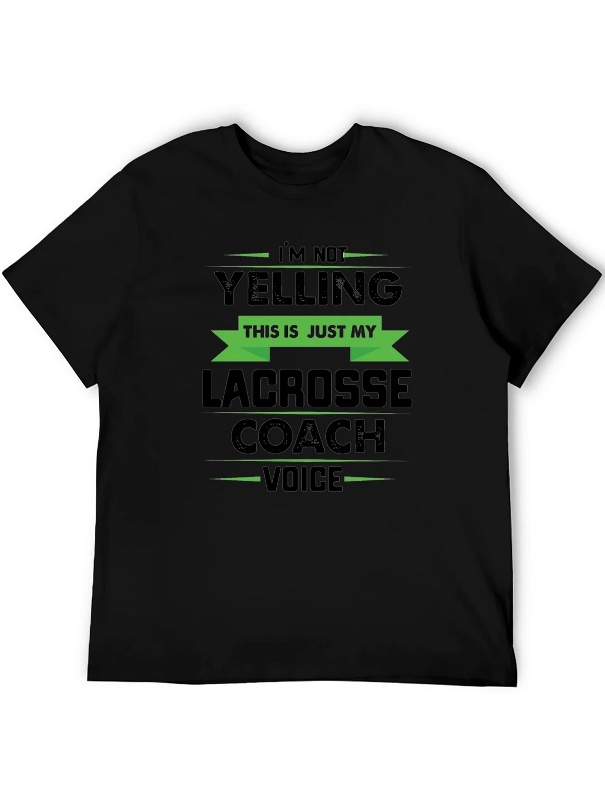 Lacrosse Coach Voice T-Shirt Funny Gift Idea product image 4