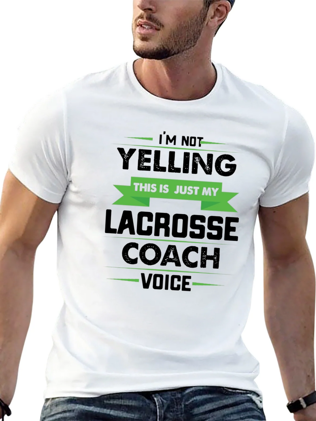 Lacrosse Coach Voice T-Shirt Funny Gift Idea product image 8
