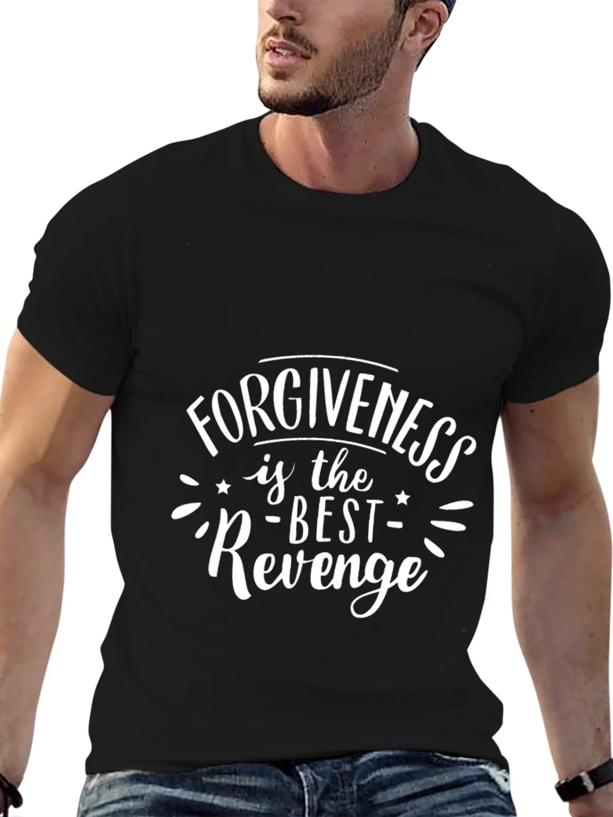 Forgiveness is the Best Revenge Graphic Tee product image 4