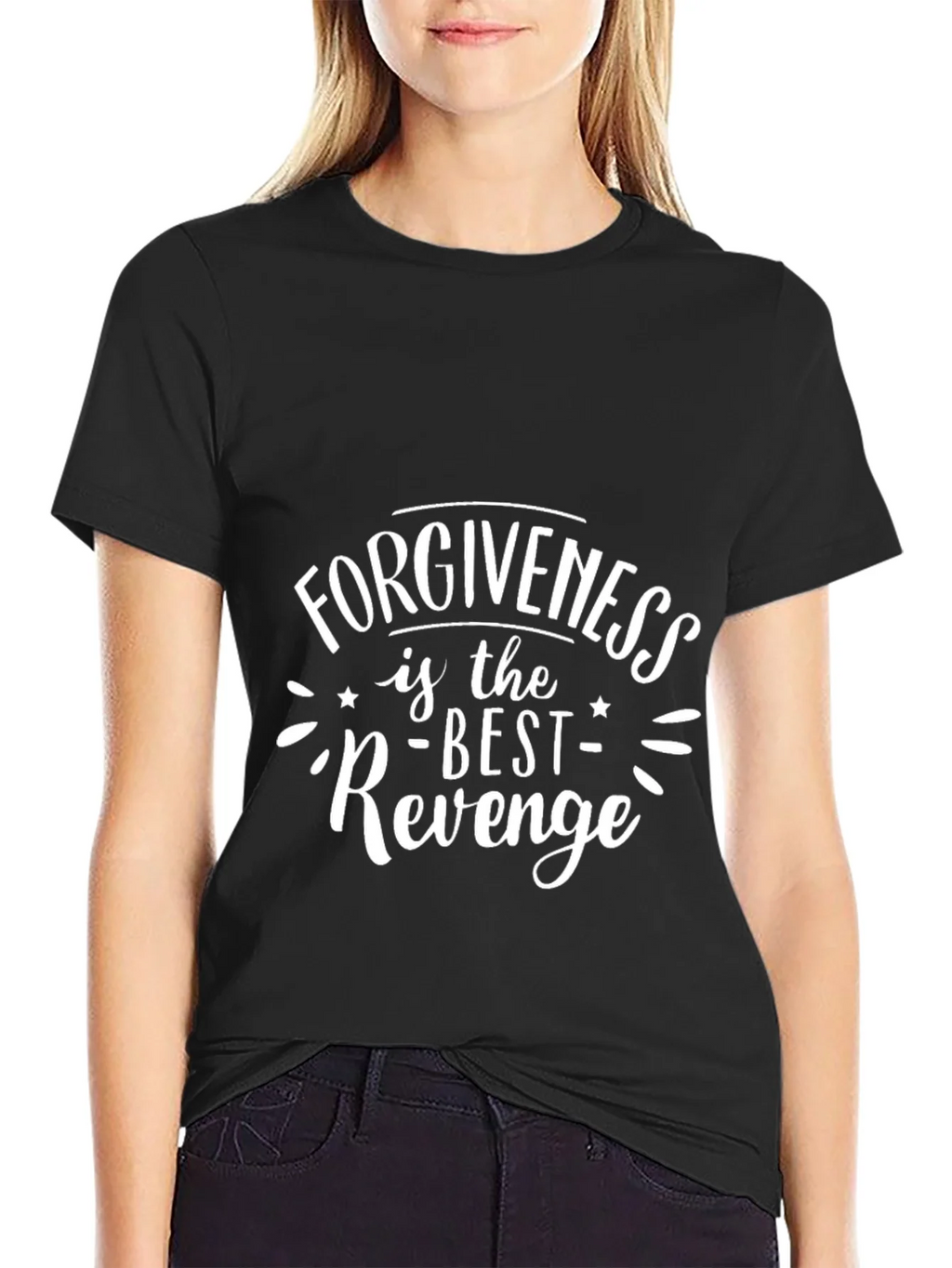 Forgiveness is the Best Revenge Graphic Tee product image 1