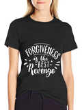 Forgiveness is the Best Revenge Graphic Tee product image 1
