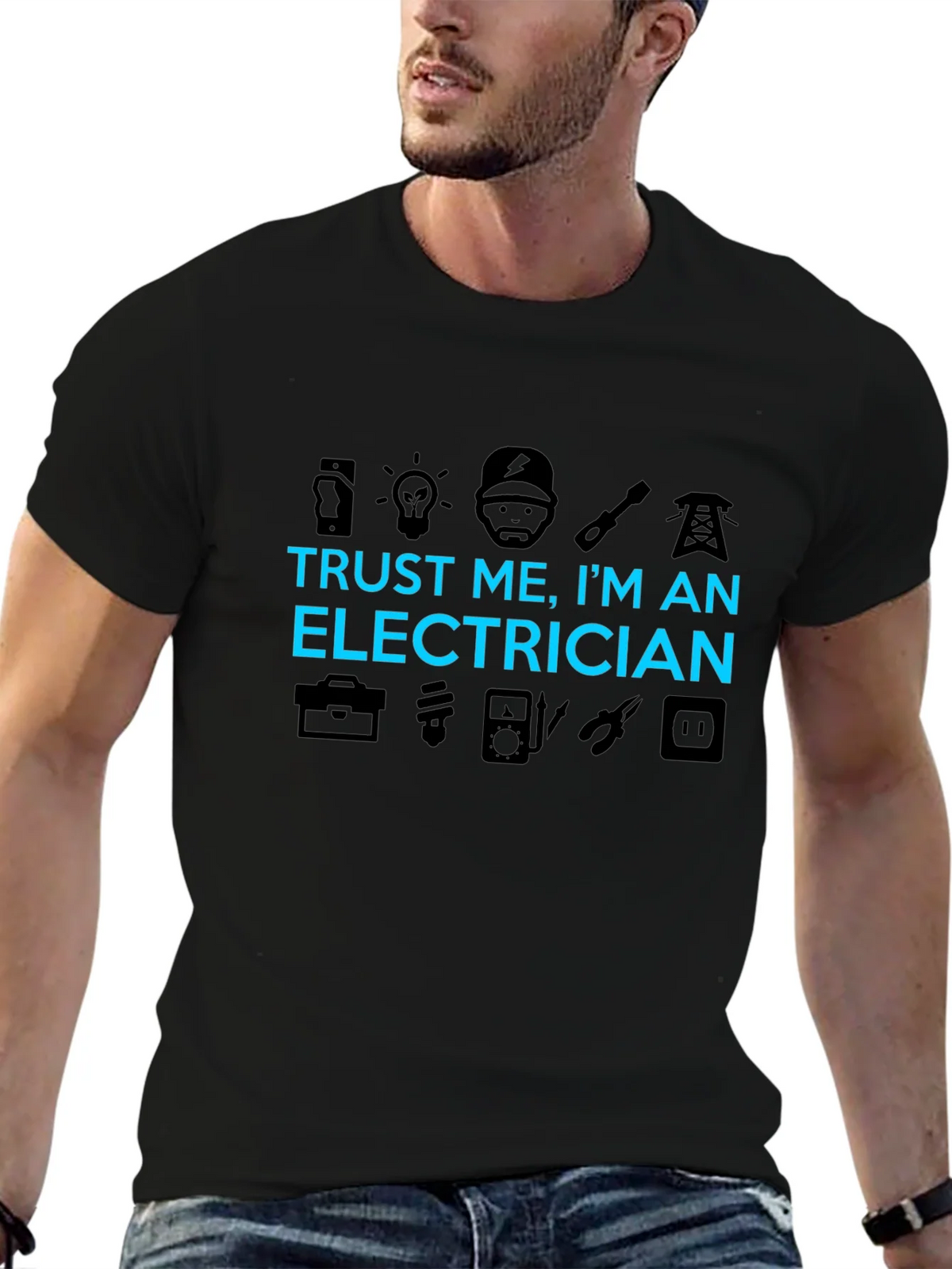 Trust Me Im An Electrician T-Shirt product image 6
