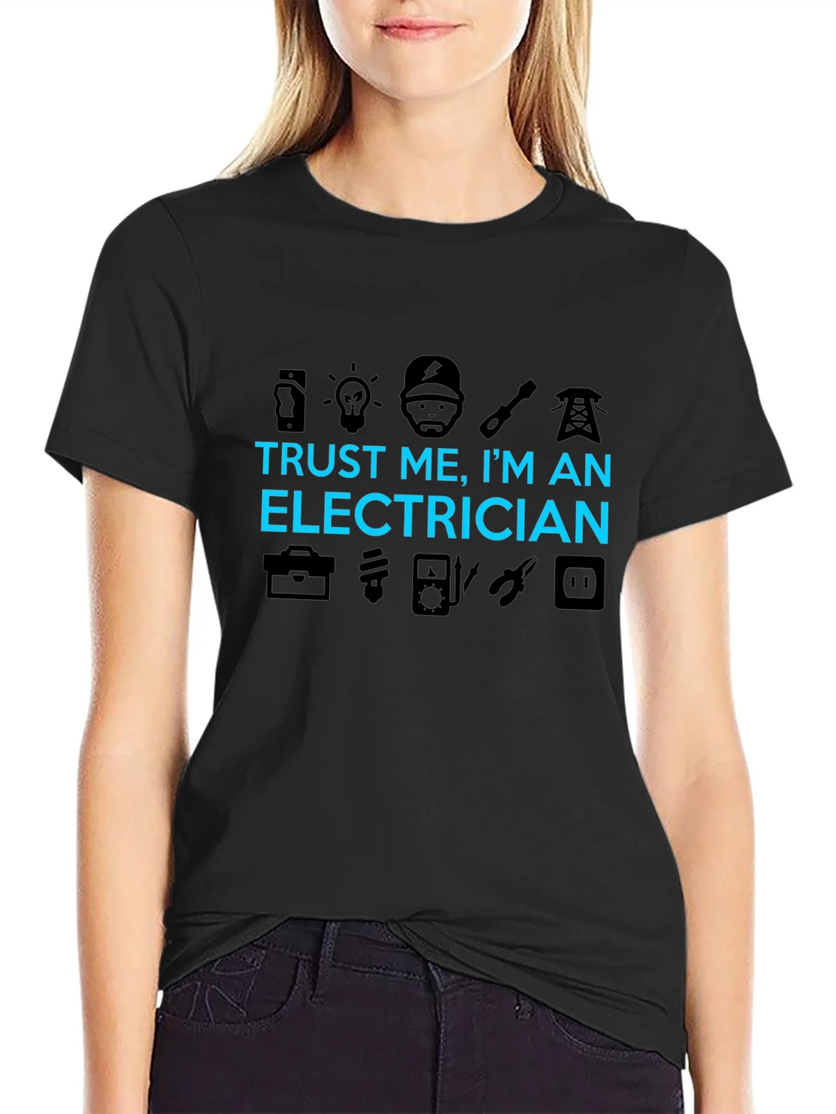 Trust Me Im An Electrician T-Shirt product image 2