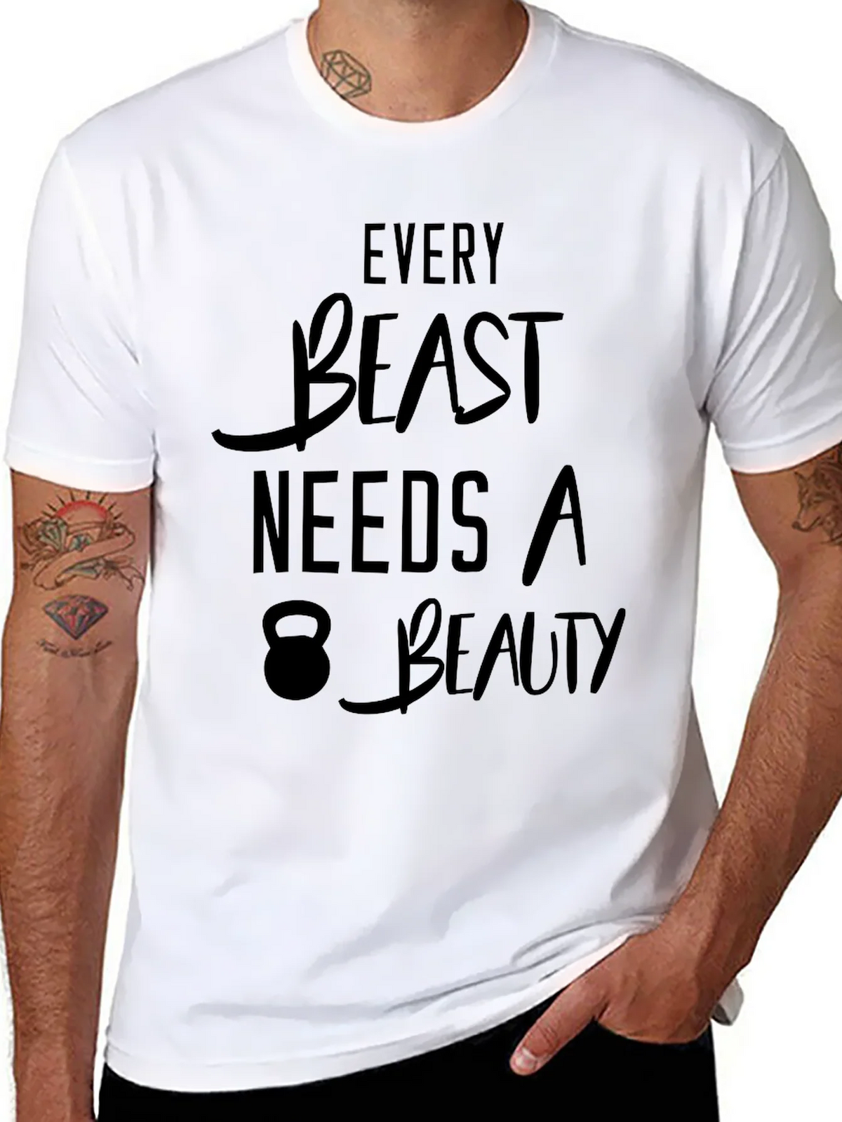 Every Beast Needs a Beauty Graphic T-Shirt product image 7