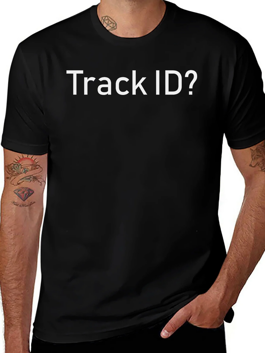 Track ID? T-Shirt - Music Lover Apparel product image 1